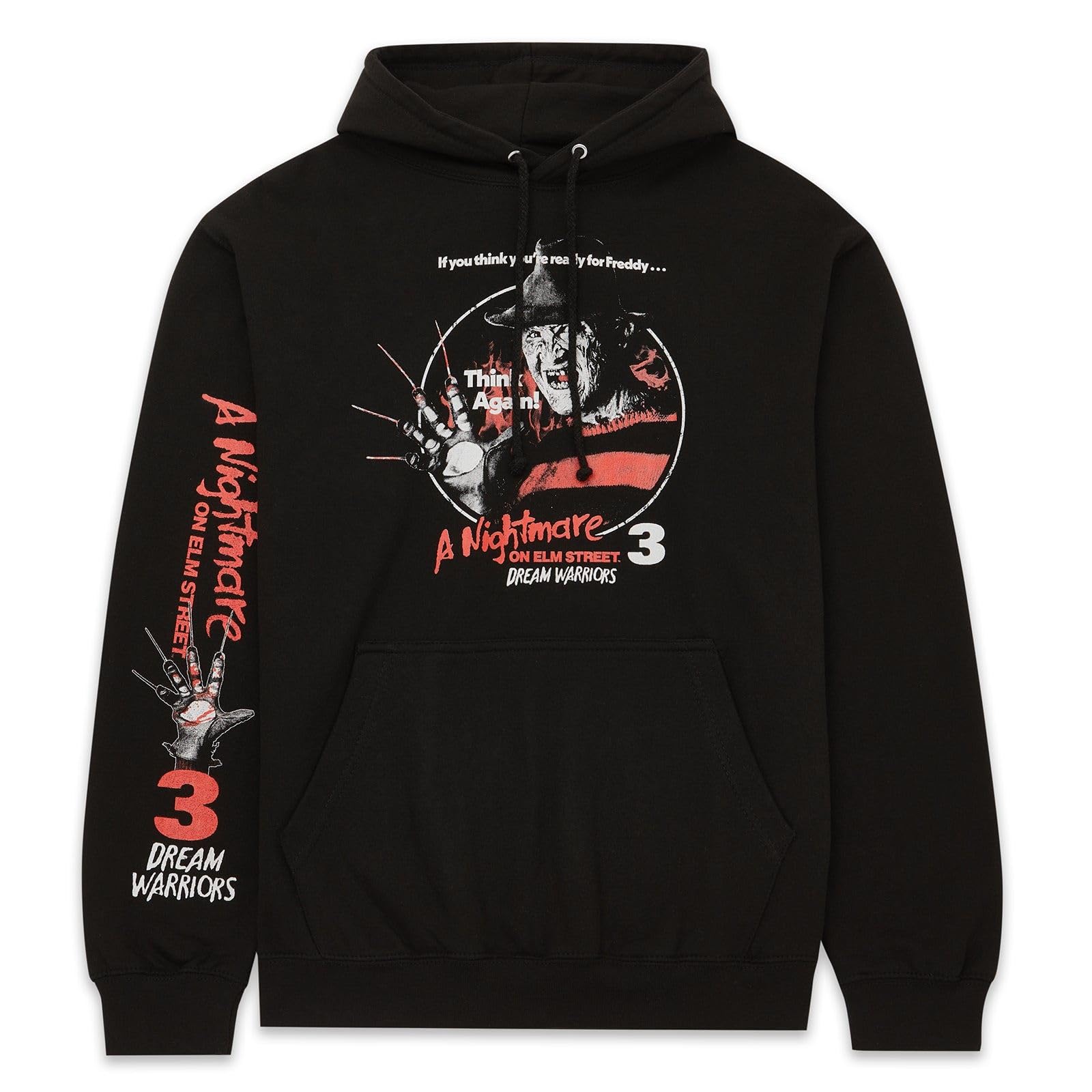 A Nightmare On Elm Street Dream Warriors Hoodie - Black - XXL