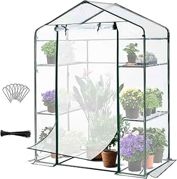 Amazon.co.jp: Quictent ビニールハウス ビニール温室 植物の温室 6段 Amazon.co.jp: Quictent ビニールハウス ビニール温室 植物の温室 6段