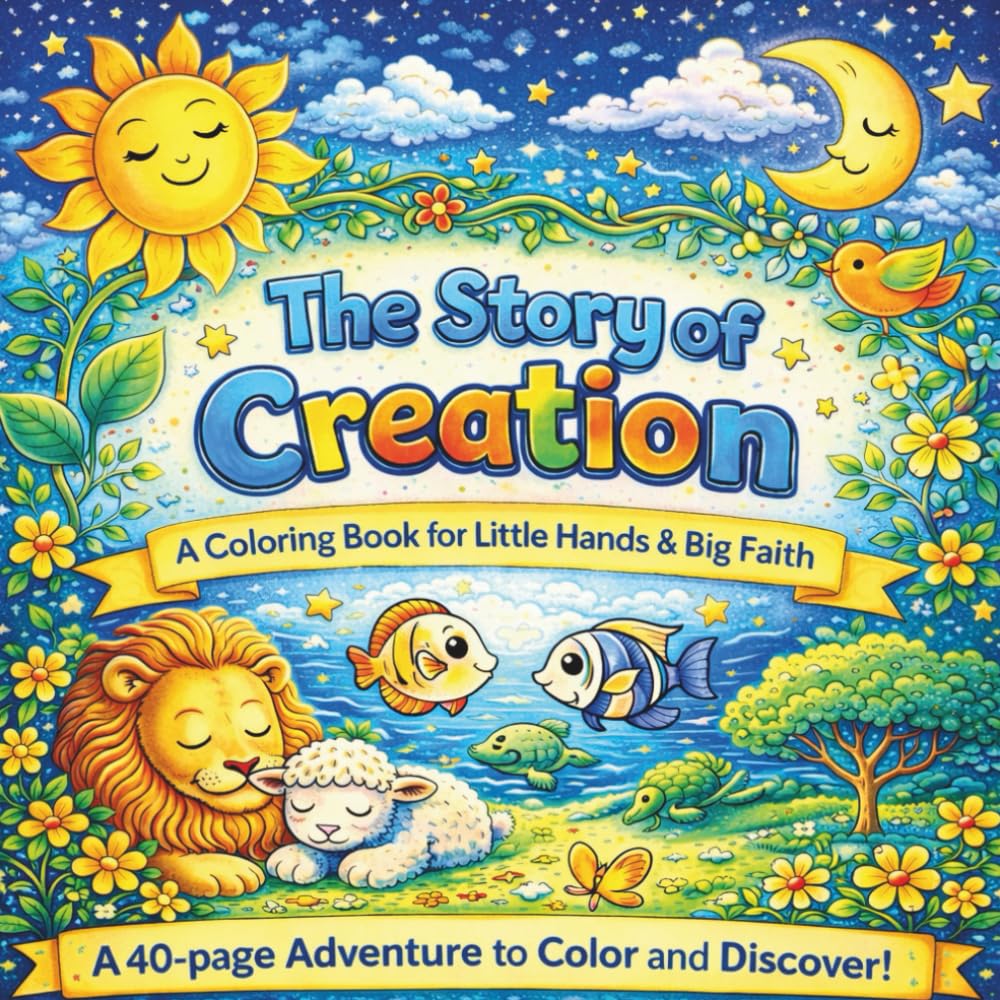 The Story of Creation: A Coloring Book for Little Hands & Big Faith