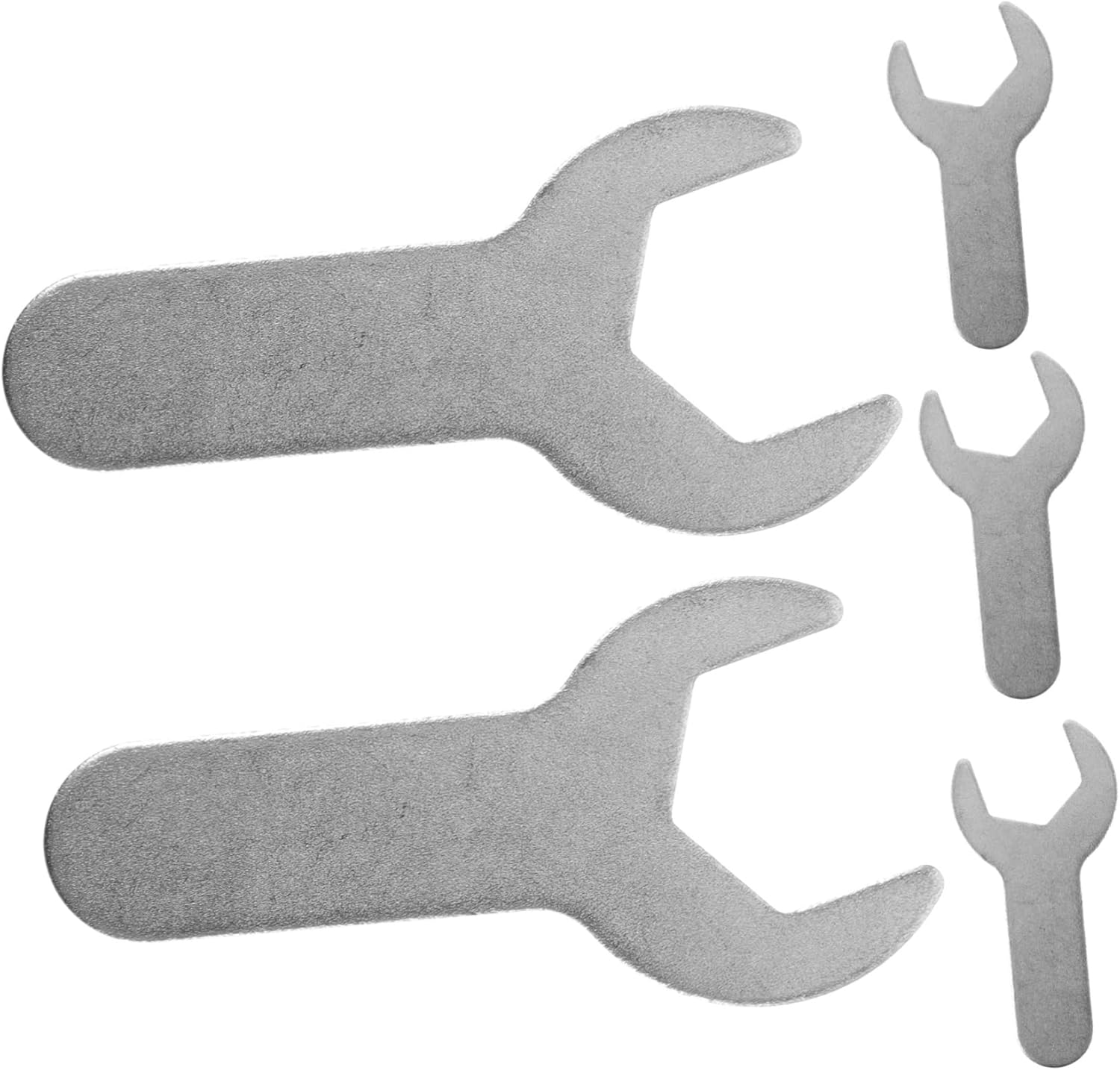FELTECHELECTR Mini Wrench Wrench Set 5pcs Single End Wrench Metal