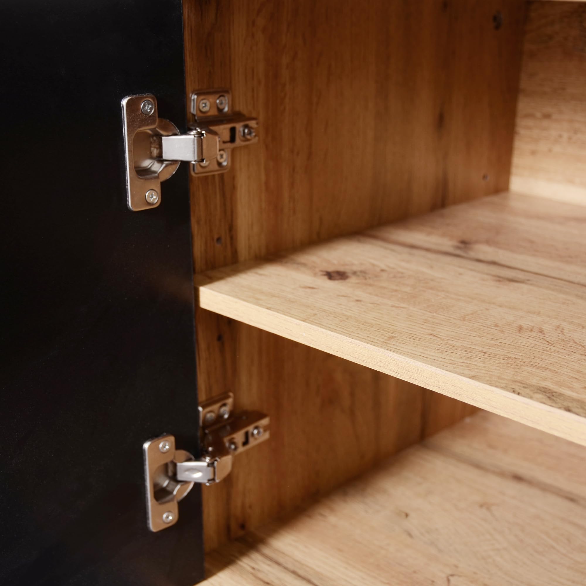 Garderoben-Set mit Spiegel Schuhschrank Wandgarderobe Sitzbank