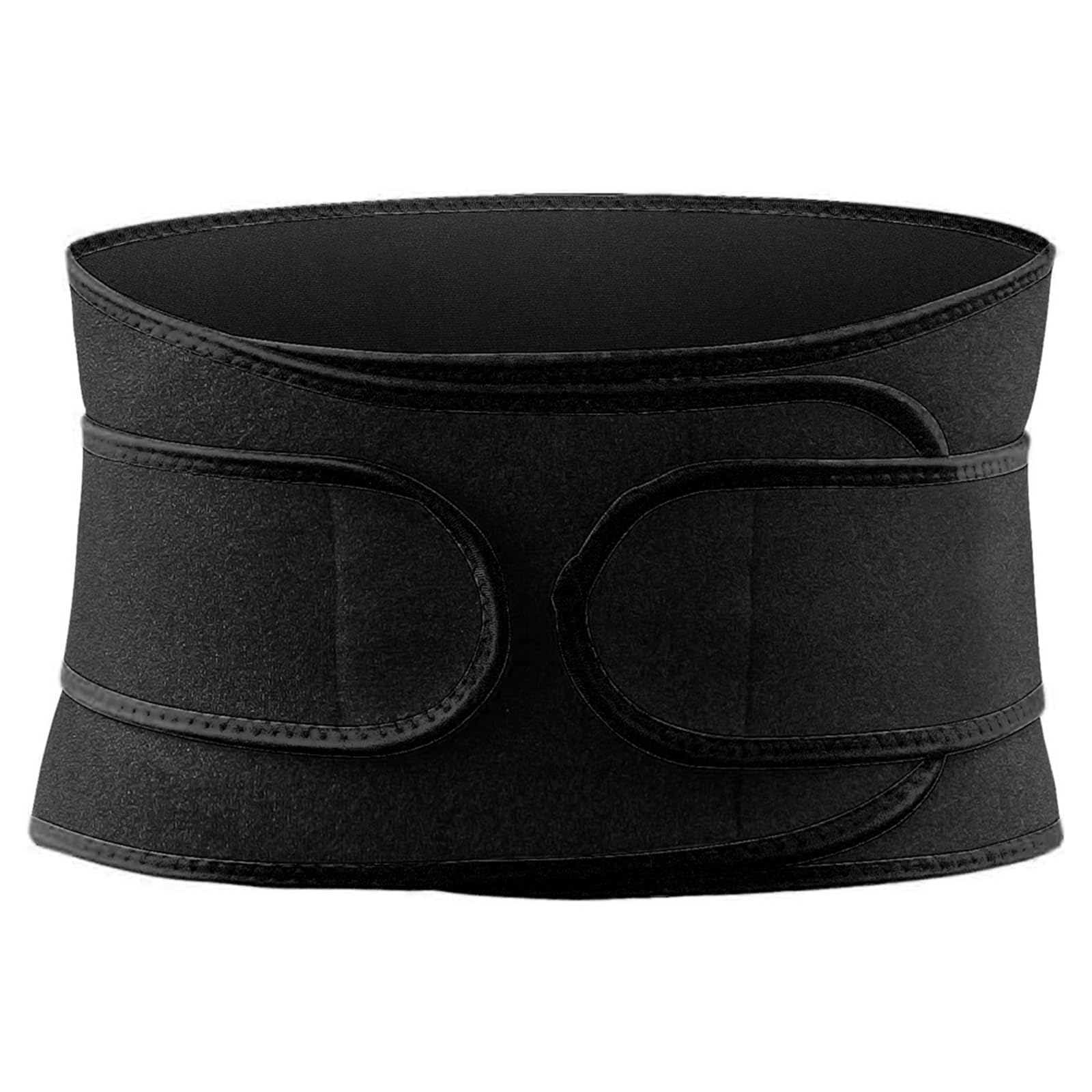 Fascia Lombare Supporto Sollievo dal dolore lombare, ernia del disco, sciatica, scoliosi, tutore cintura di supporto(Black,L)