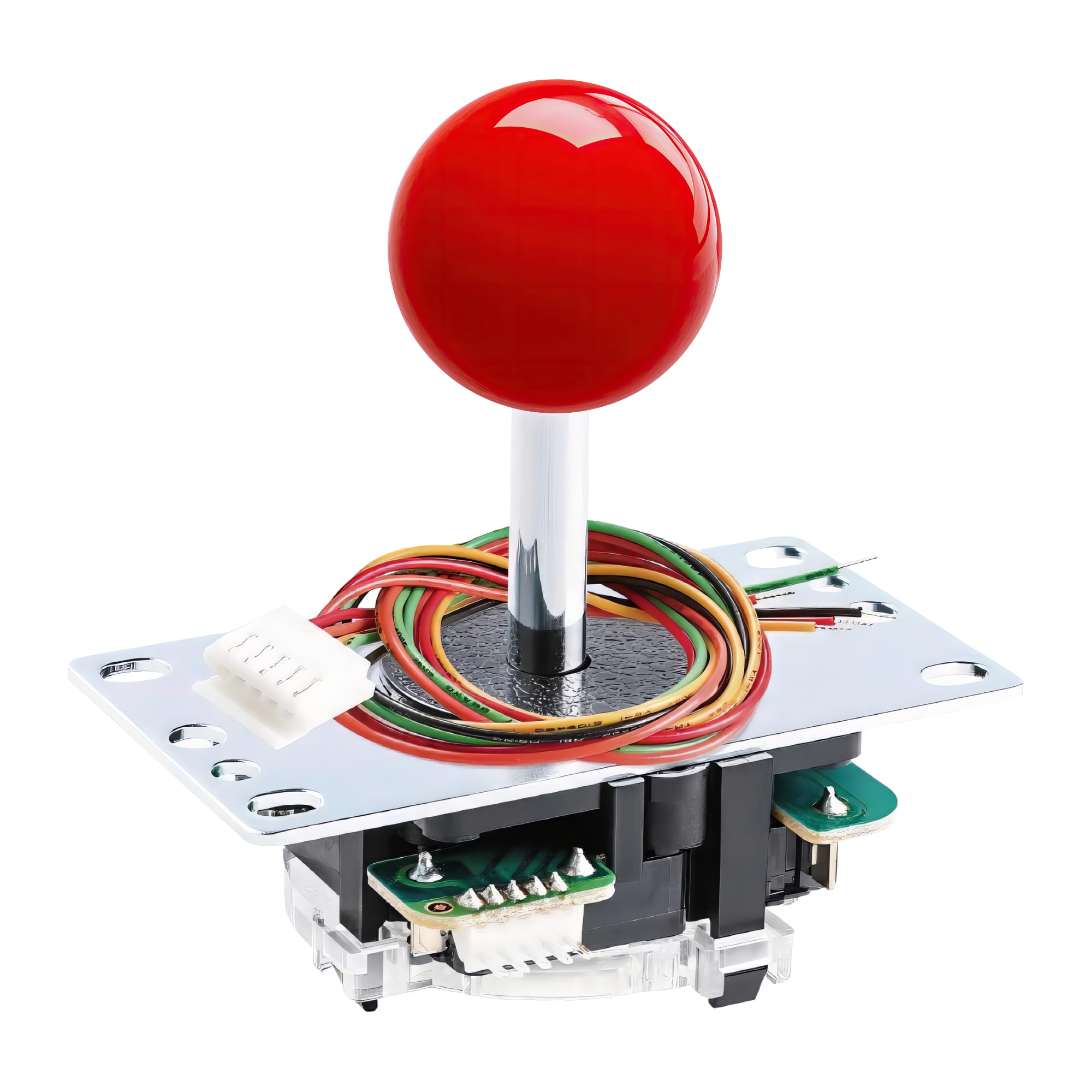 Amazon.com: SANWA JLF-TP-8YT Arcade Joystick (Red Ball Top