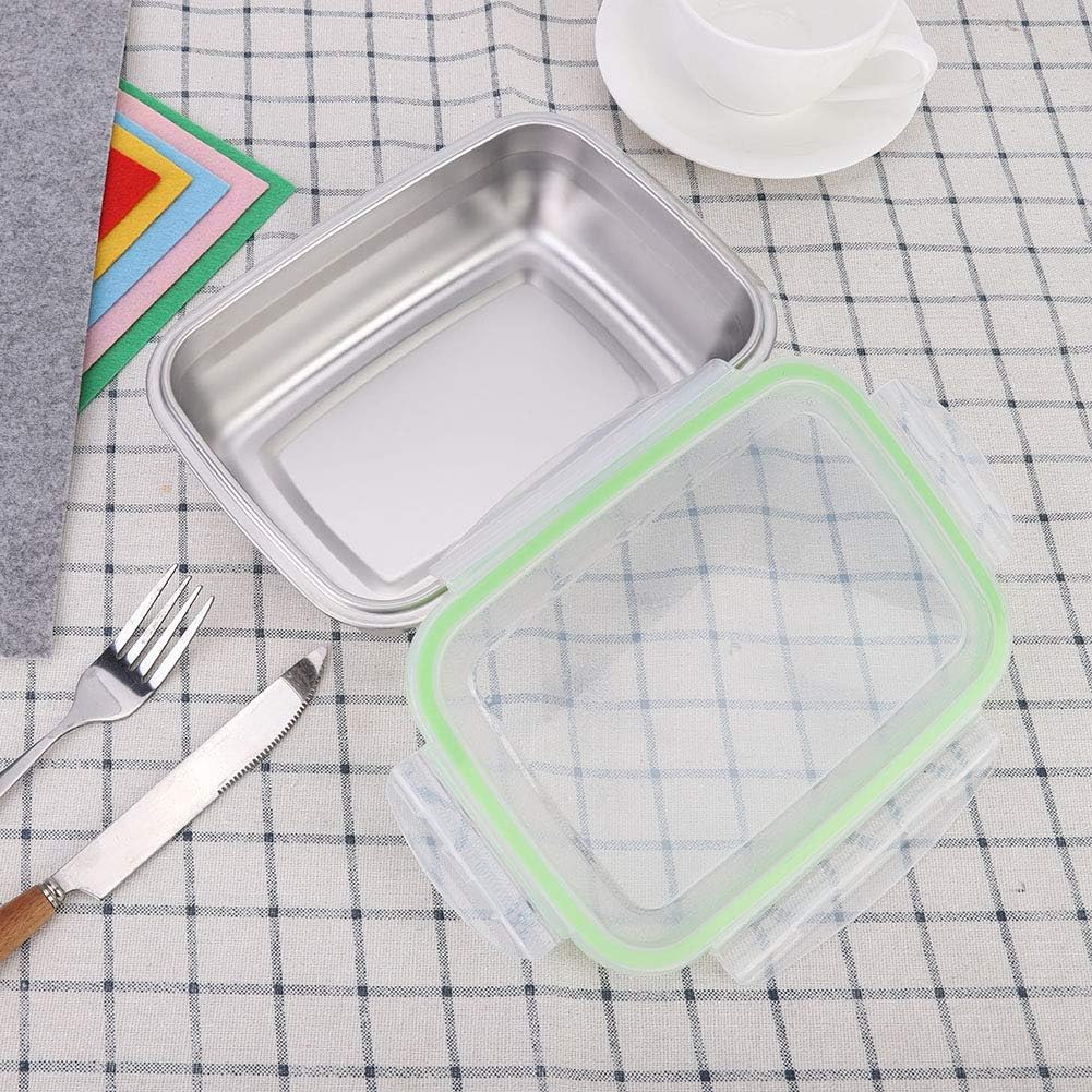 Haofy 850ml Portable Stainless Steel Lunch Box, Sealing Food Box Container for Outdoor Picnic - Image 7
