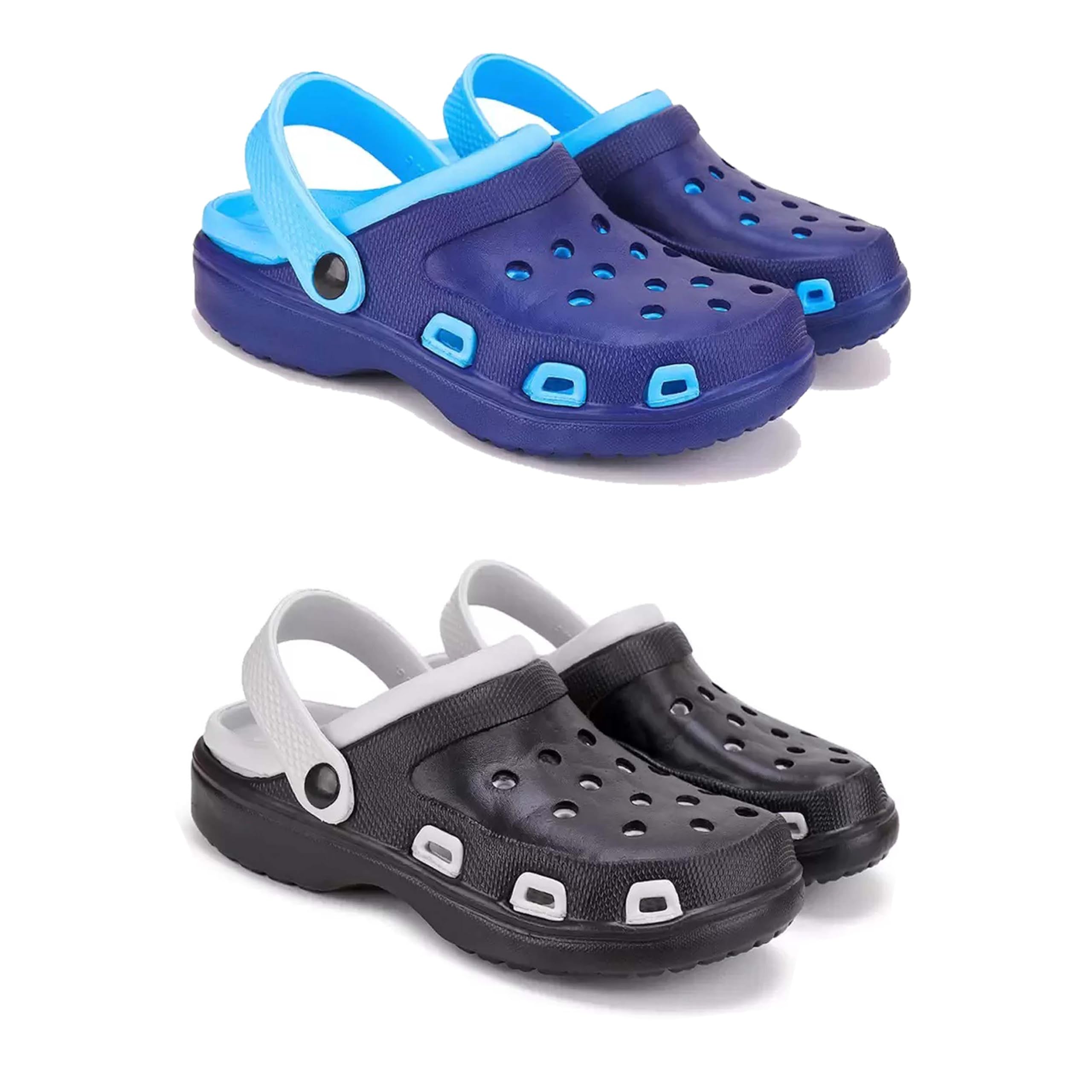 Men's Sandals Clogs| Lightweight Wear| Stylish & Easy to Wear For Men's PCV-SAN-(2-COMBO)-3019-3018