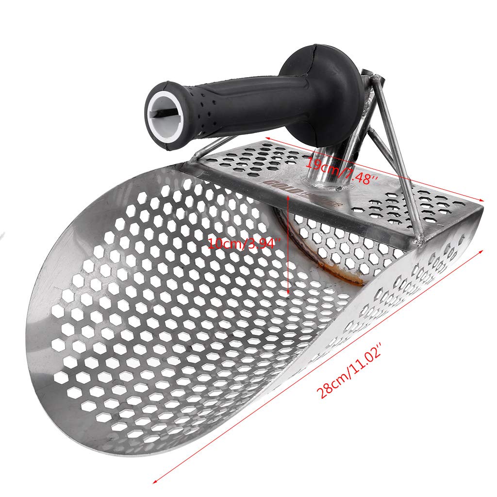 Pelle Et Tamis De Détection De Métaux - ABS Résistant - Capacité 1,2 Gallon (1,9L) - Léger Et Portable - Pour Plage, Chasse Au Trésor - 11