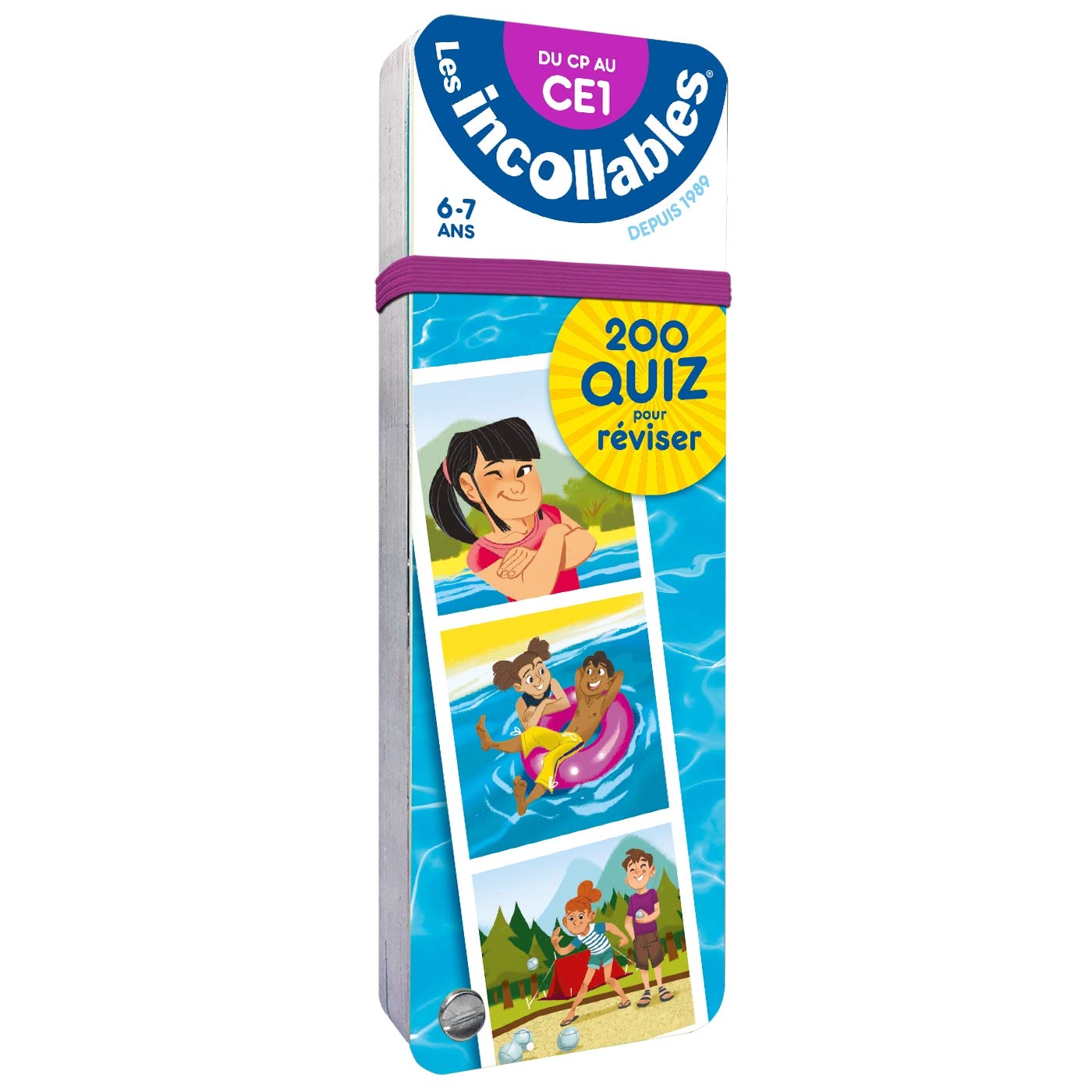 Les incollables - 200 quiz pour réviser - Du CP au CE1 6/​7 ans