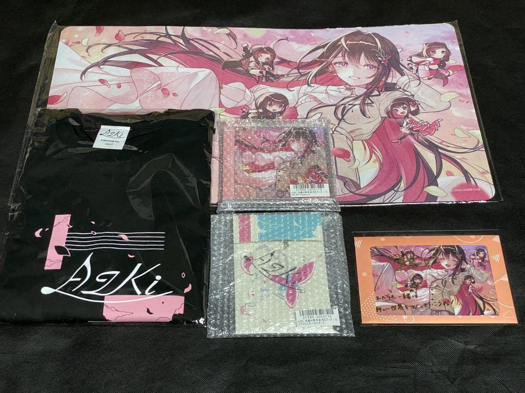 Amazon.co.jp: AZKi 活動4周年記念グッズセット ver 直筆サイン入り 
