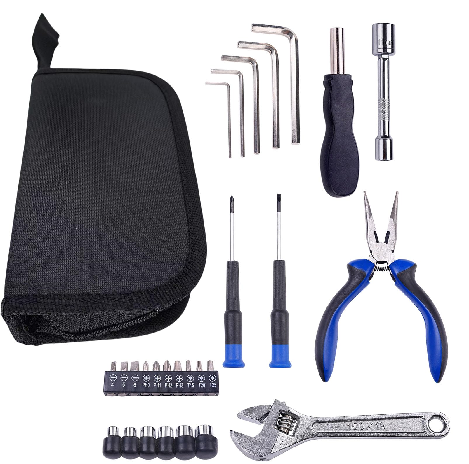 Amazon.com: WINTOWIN Compact Motorbike Tool Sets 28pcs Motorcycle