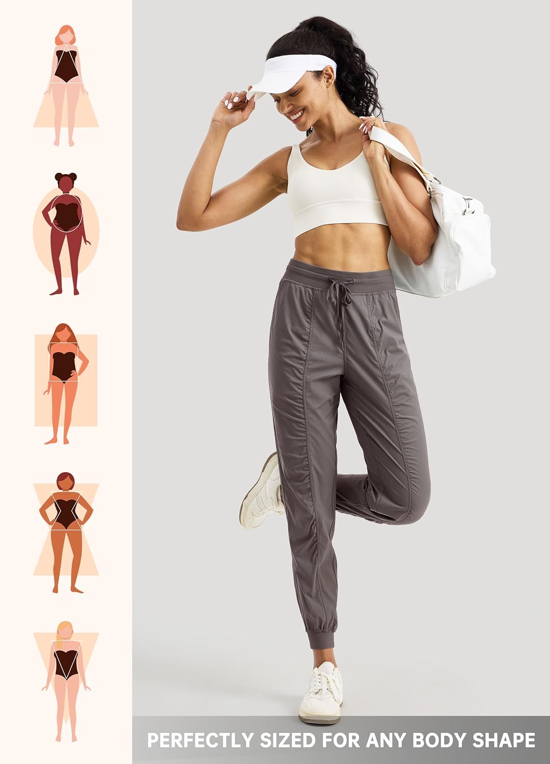 Willit Women's Workout Jogger Studio Track Athletic Pants Hiking Casual Pants with Pockets Lightweight - Image 6