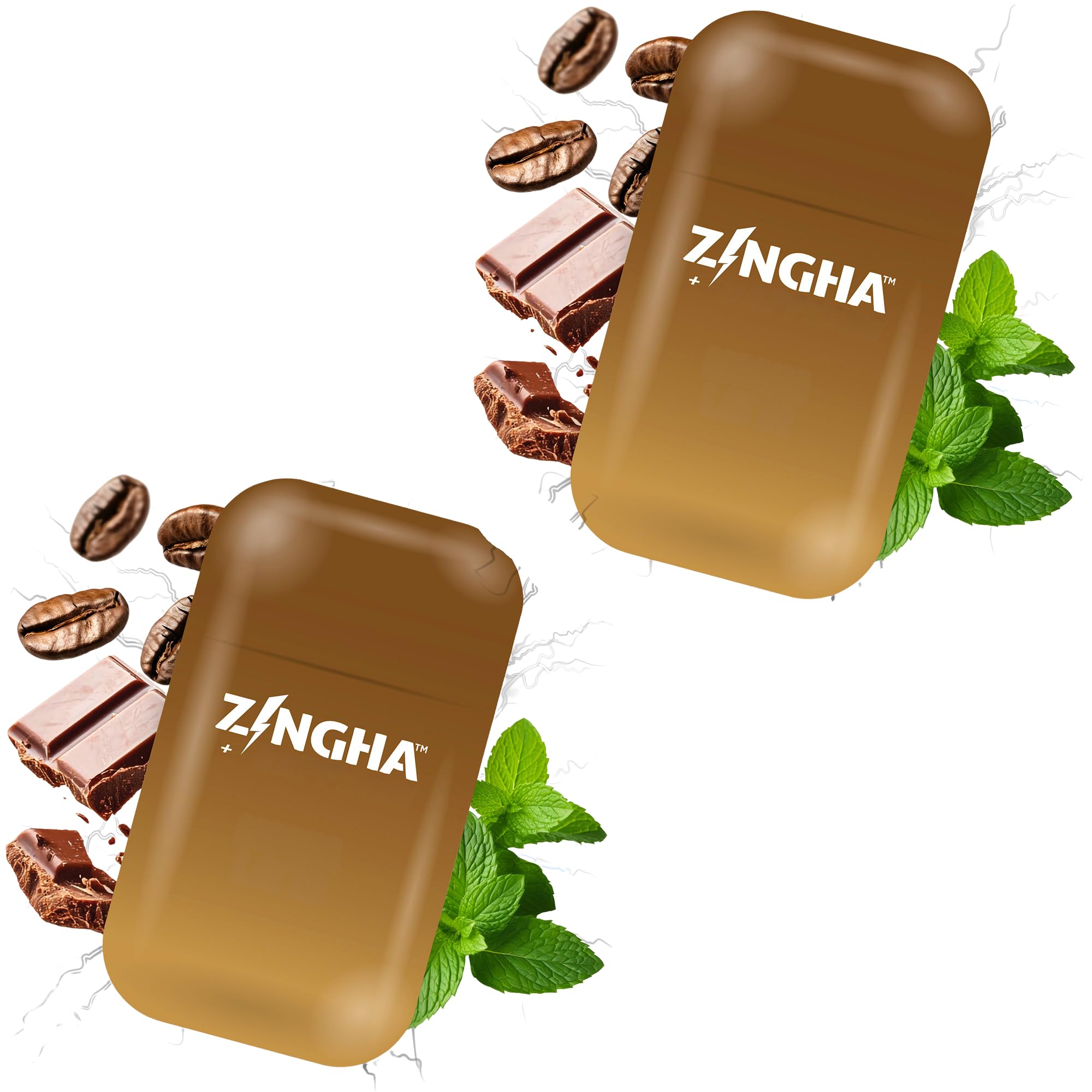 Amazon.com: Z!NGHA Caffeinated Aromatherapy Nasal Inhaler Stick