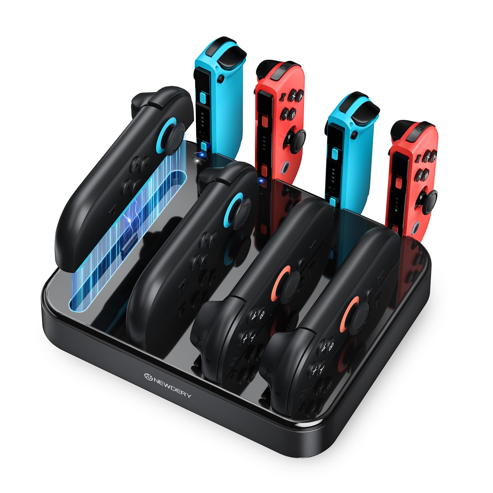 Amazon.co.jp: NEWDERY Switch 2用 充電グリップ 8in1 switch用