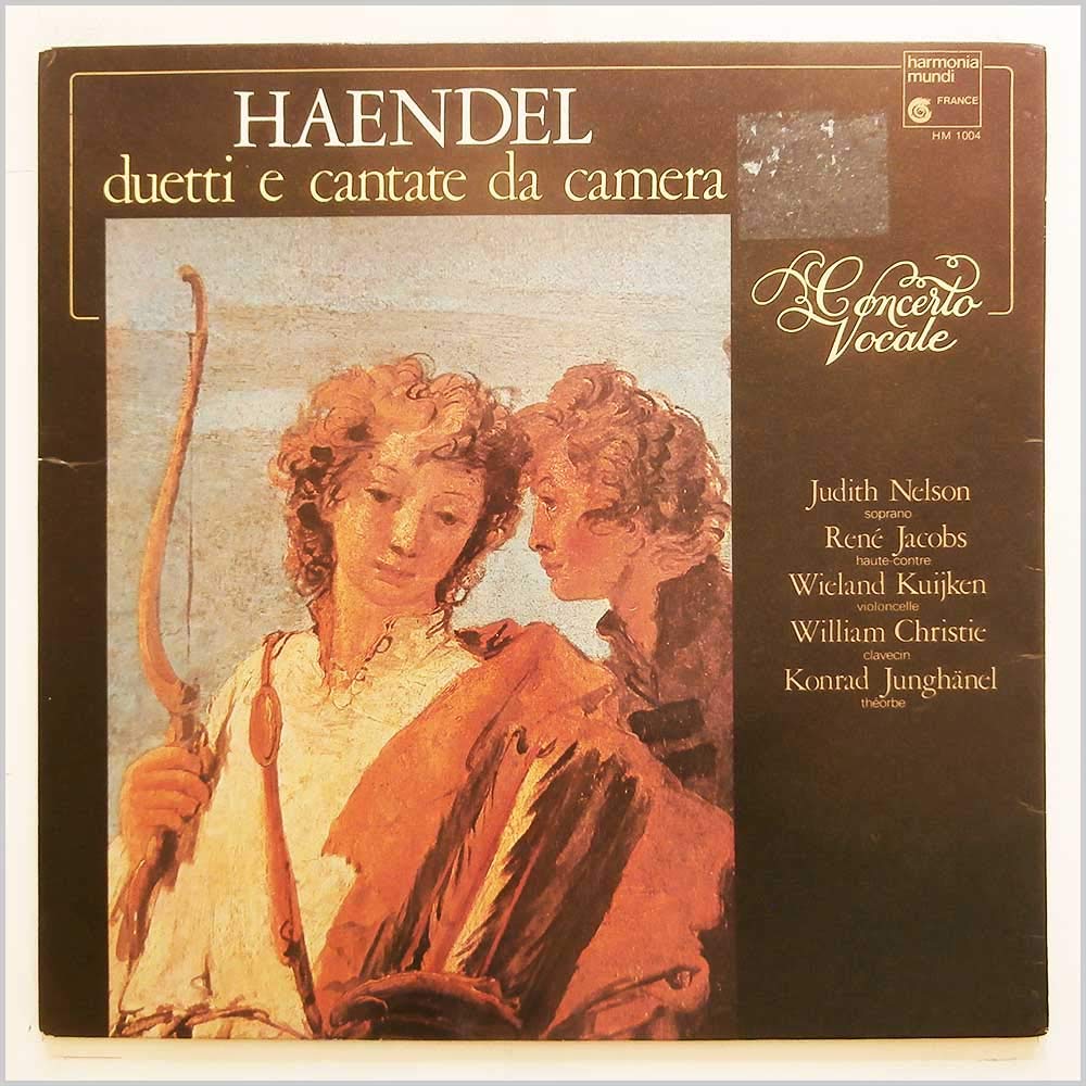 HAENDEL duetti e cantate da camera