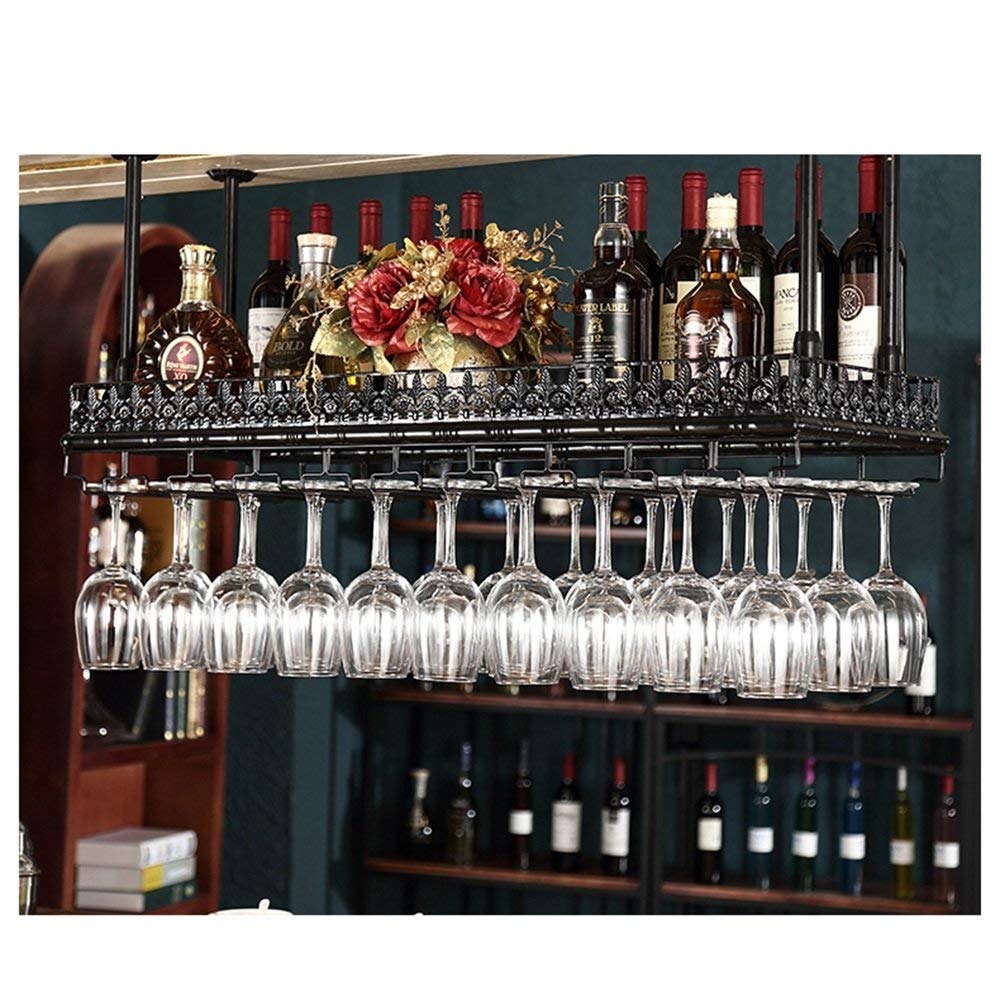 Support à verre à vin à l'envers pour libérer de l'espace de comptoir