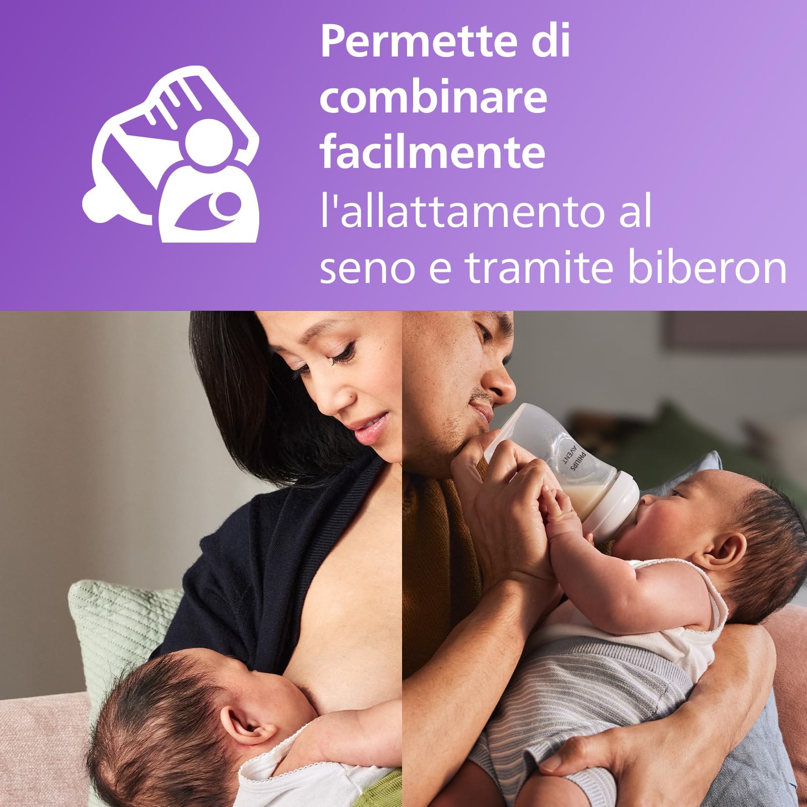 Lansinoh NaturalWave Tettarelle XS - Set 2 Pezzi Flusso Extra Lento Per Neonati 0+ Mesi | Anti-Colica - Foto 7