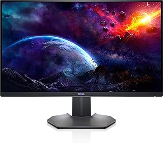 Dell S2721DGFA, 27 Zoll, Gaming Monitor, QHD 2560 x 1440, 1ms, IPS entspiegelt, 16:9, NVIDIA G-SYNC, höhenverstellbar, VES...