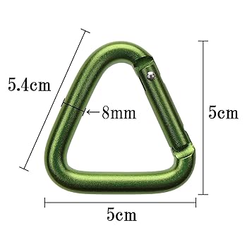 Rpalace トライアングル カラビナ 楽天市場】三角カラビナ トライアングル/フック/三角カン 【中