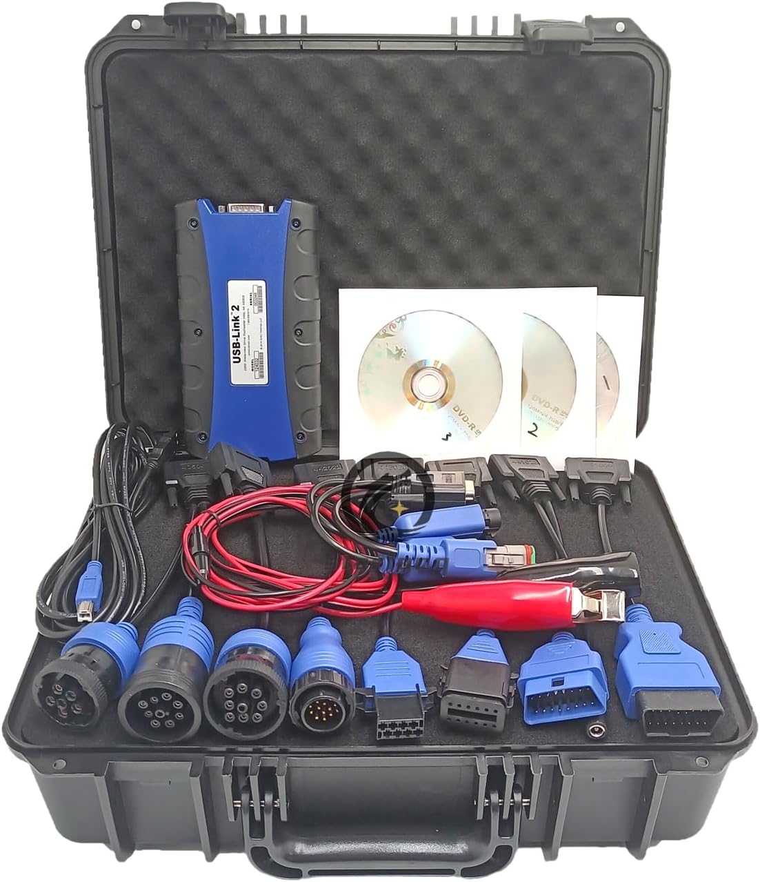 124032 Diesel Universal Heavy Duty Truck Excavator Diagnostic Scanner Tool Fits for Nexiq USB Link 2 Heavy Duty Truck Scanner Diagnos