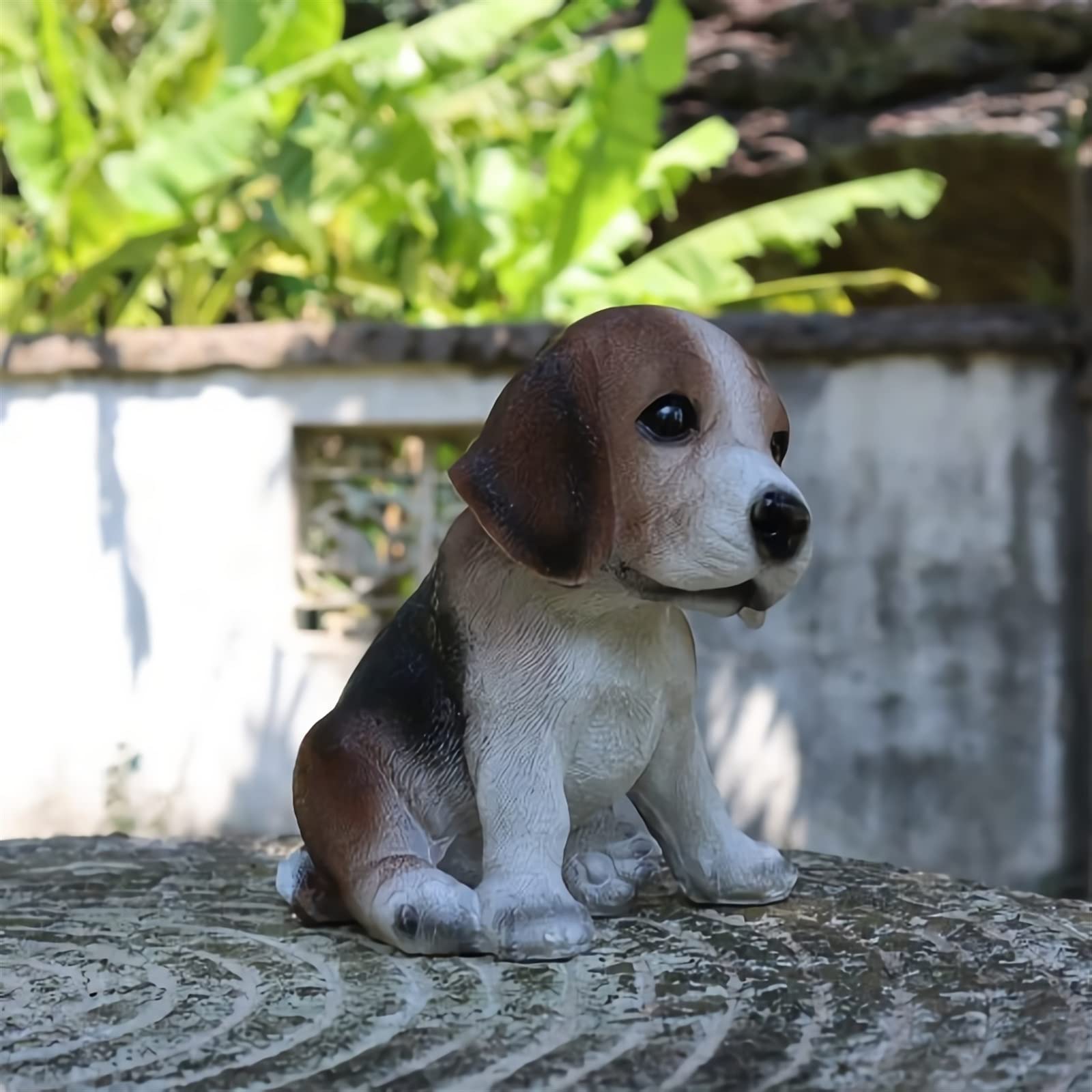 Amazon.co.jp: CFLNYC 高さ5.9インチ ビーグル犬の子犬の像、ミニ犬の