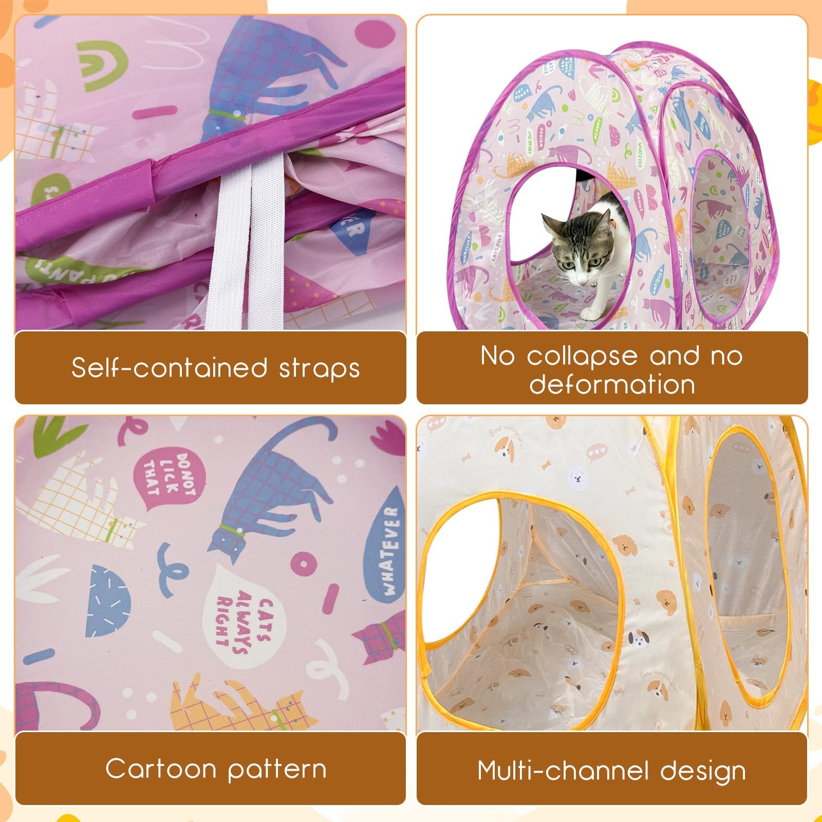 Andiker Cat Pop Up Tent - Image 3