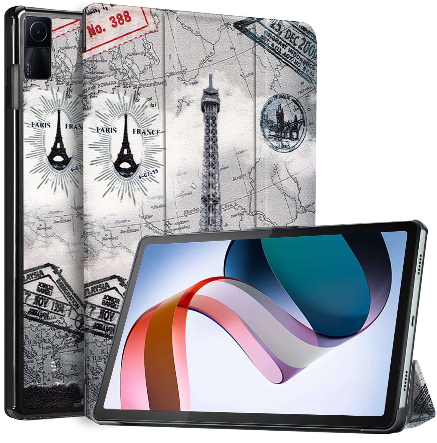 Robustrion for Redmi Pad Cover Case 10.61 inch Smart Flip Case Cover for Redmi Pad 10.6 inch [Auto Sleep Wake Support] - Black — Amazon image 5