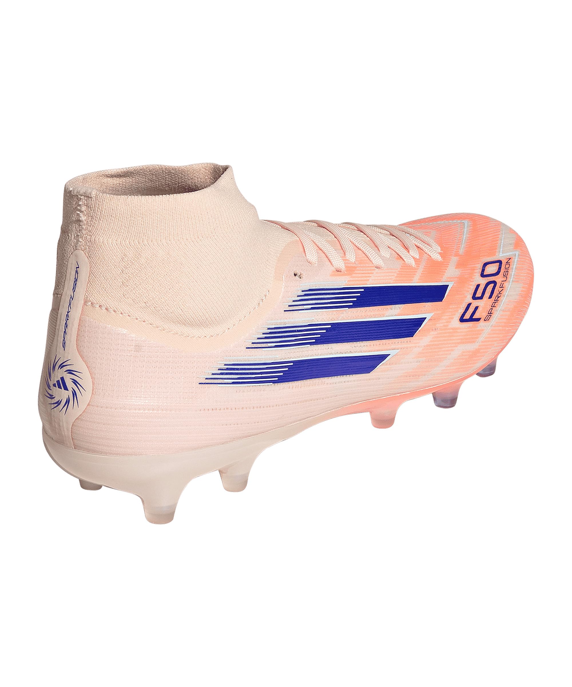 adidas Performance F50 Sparkfusion Pro Mid FG/AG Coral Blaze Donna