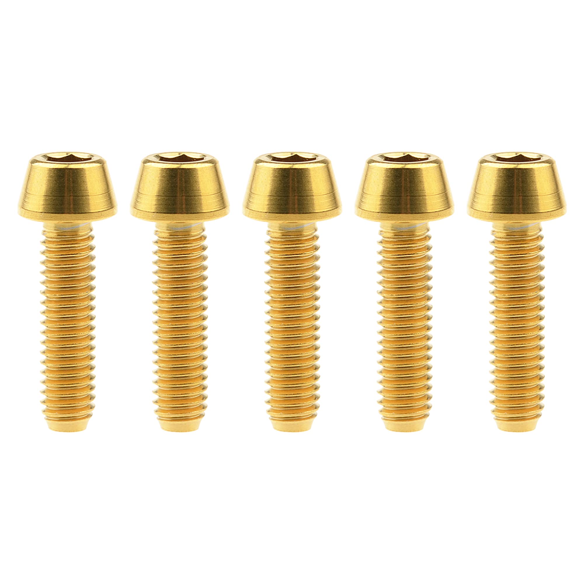 Amazon.co.jp: Ruifu M4 x8 15 20mm チタン合金六角穴付ボルト 5