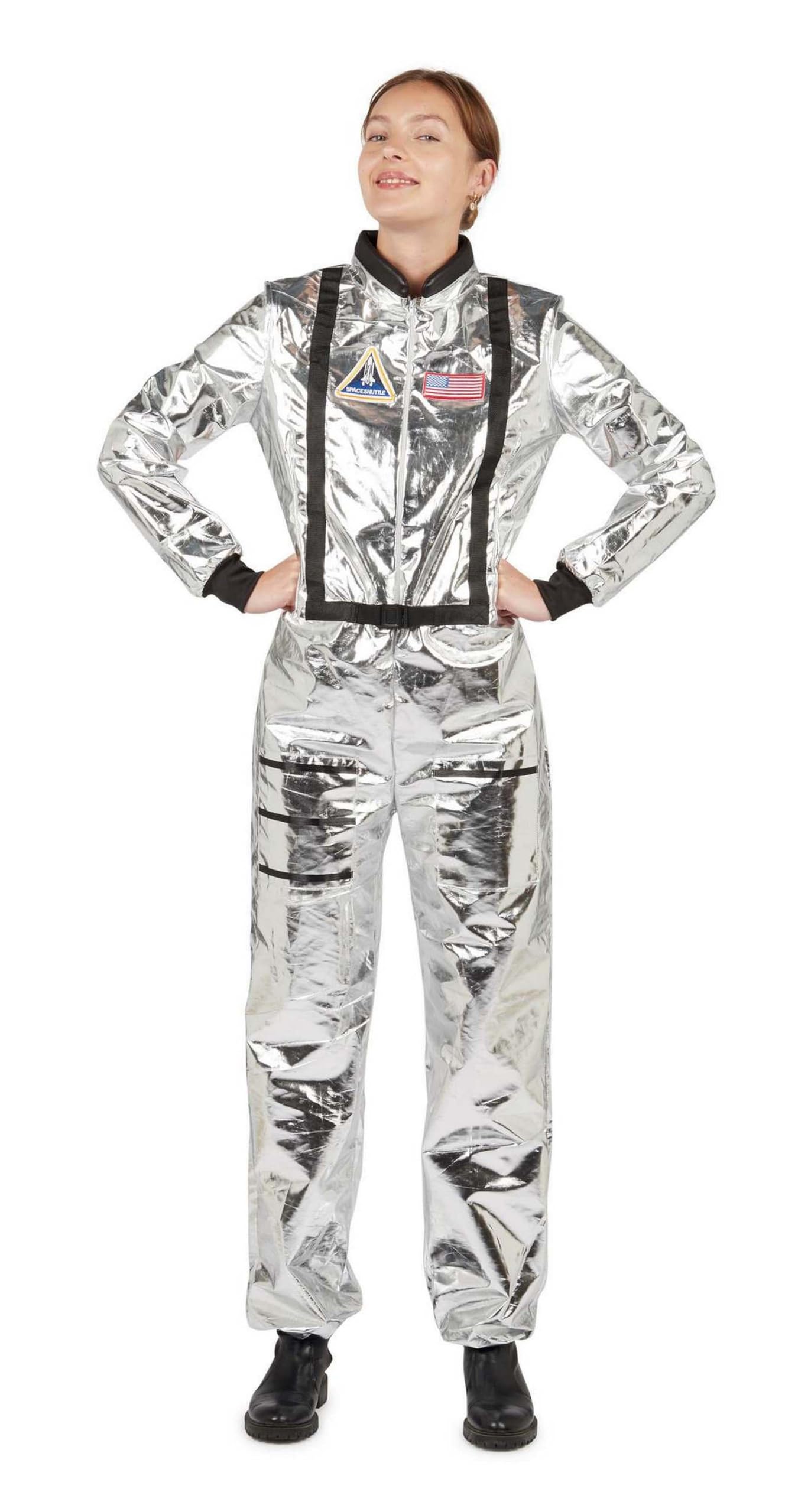 P'tit Clown re21108 - Disfraz de Astronauta para mujer, talla S/M