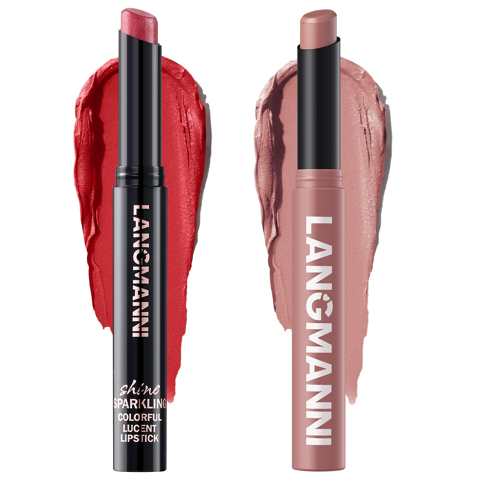 12-Color Velvet Matte Lipstick Set - Long-Lasting Shades -21