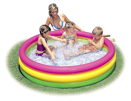 Kids Special Swimming Pool , Bath tub, Water Pool for Kids Swimming Splash Pool (Round 2 Feet) (Random Designs and Colors Will be Given)