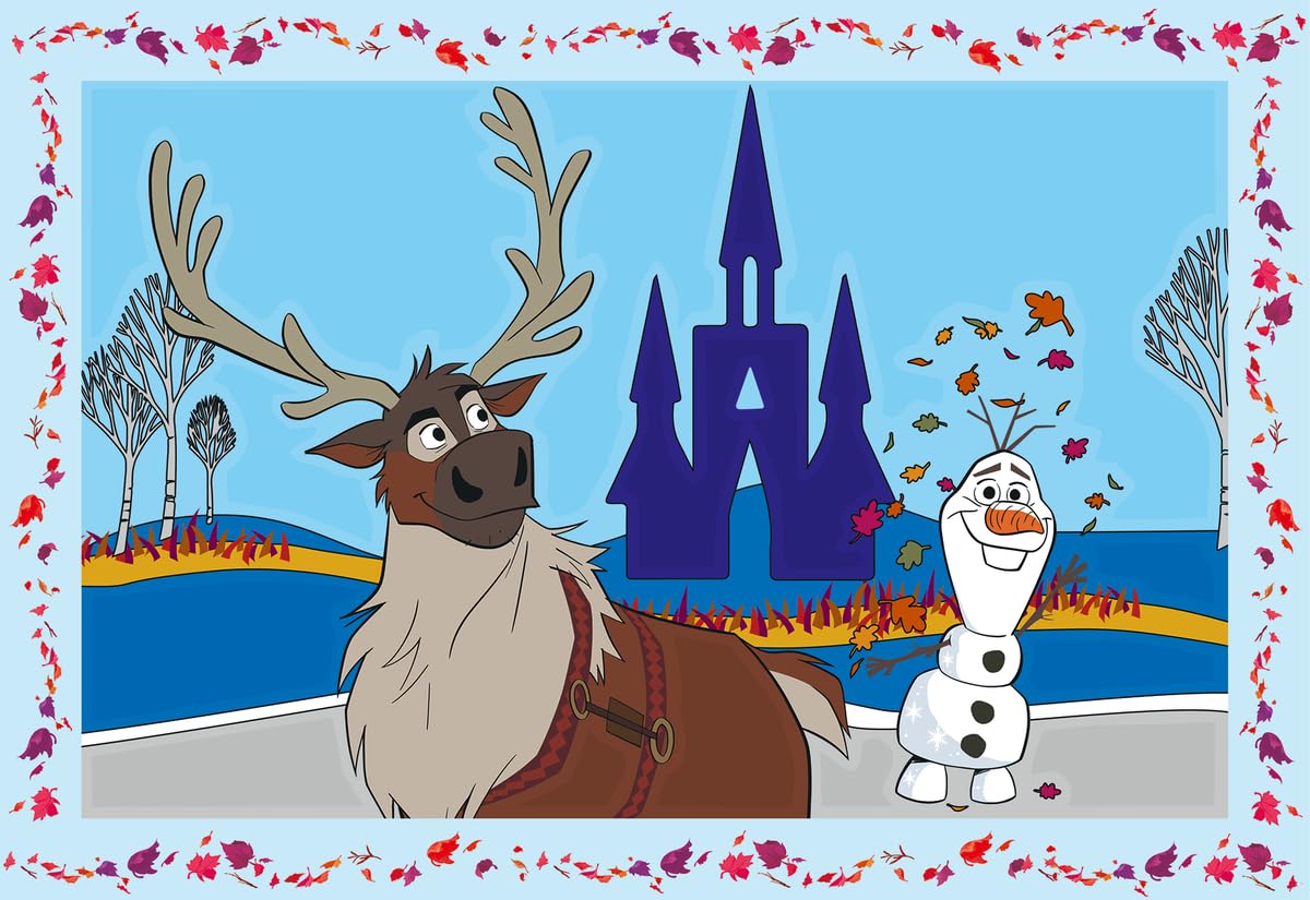 Ravensburger - Creart Junior Pack 2: Frozen II | Dipingere con I Numeri Bambini 32x22cm | Giochi Creativi Bambina 5 Anni | Giochi Bambini 5 Anni O più | Creart 5 Anni
