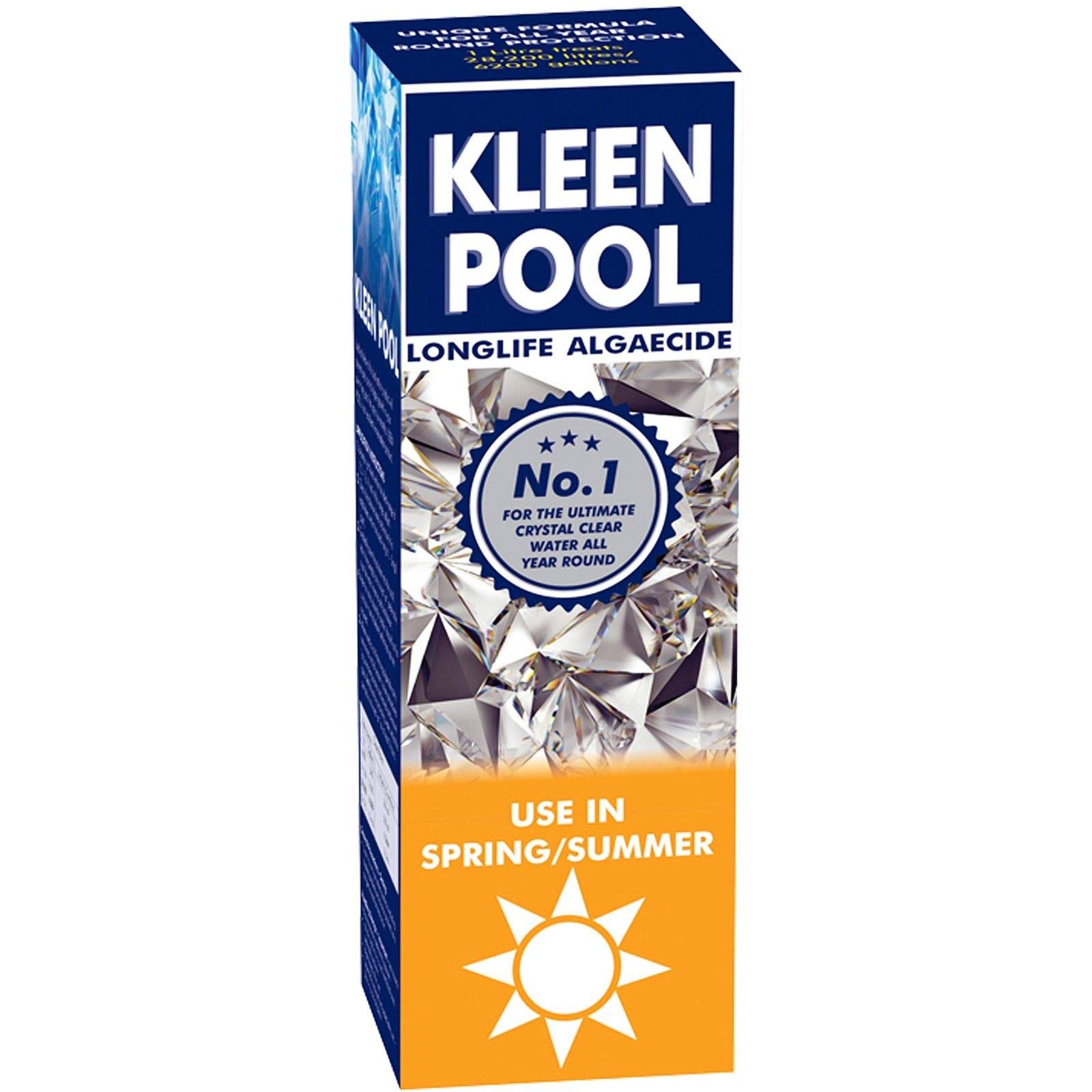 Blue Horizons KLEENPOOL Summer/Winter Algaecide 6 Month Treatment 1 Litre