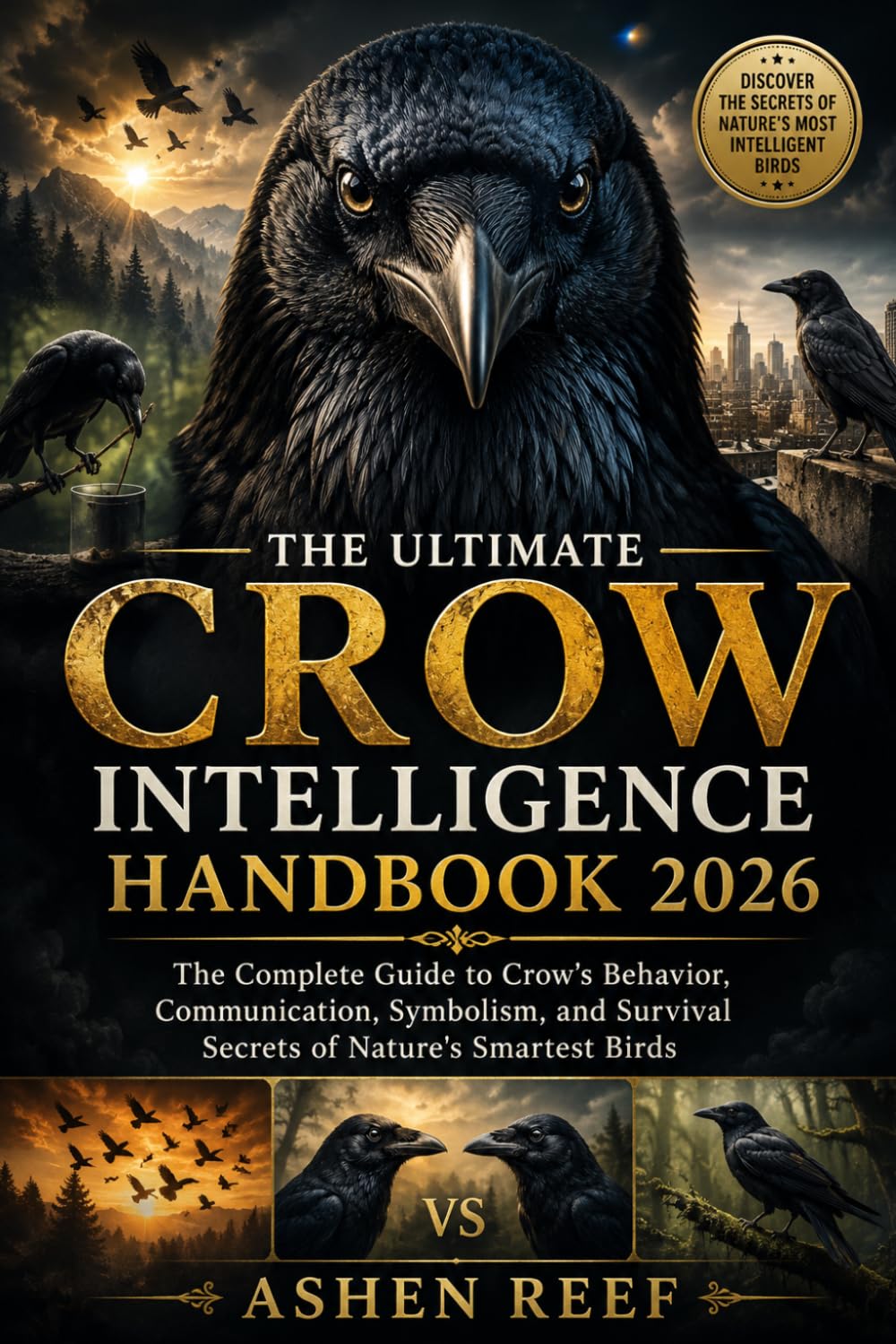 THE ULTIMATE CROW INTELLIGENCE HANDBOOK 2026: The Complete Guide to Crow’s Behavior, Communication, Symbolism, and Survival Secrets of Nature's Smartest Birds