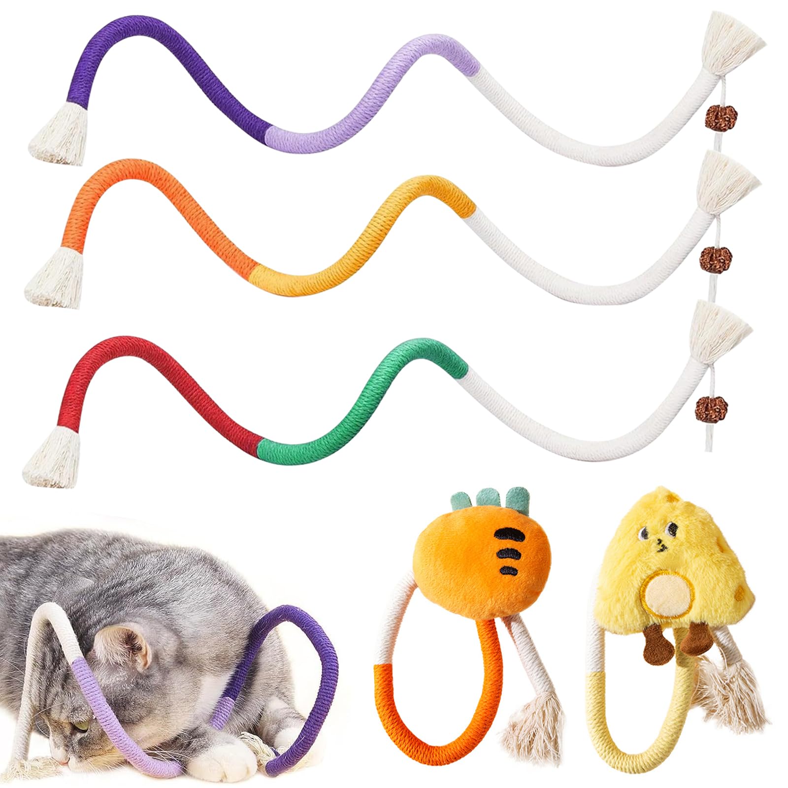 MLPKOI 5 Pcs Catnip Toy