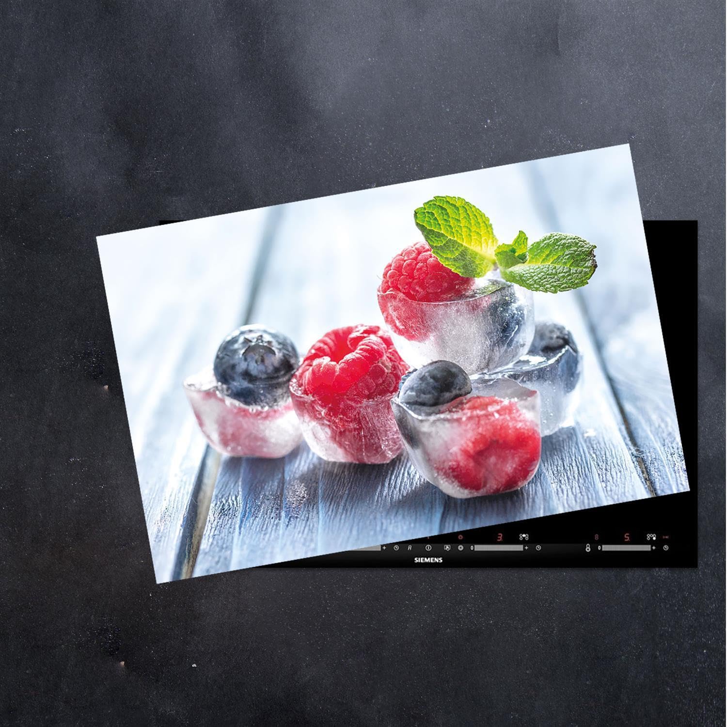CTC-Trade | fornuis afdekplaten 80x52cm keramische veld afdekking glas spatbescherming afdekplaat glasplaat fornuis keramische veldafdekking specerijen