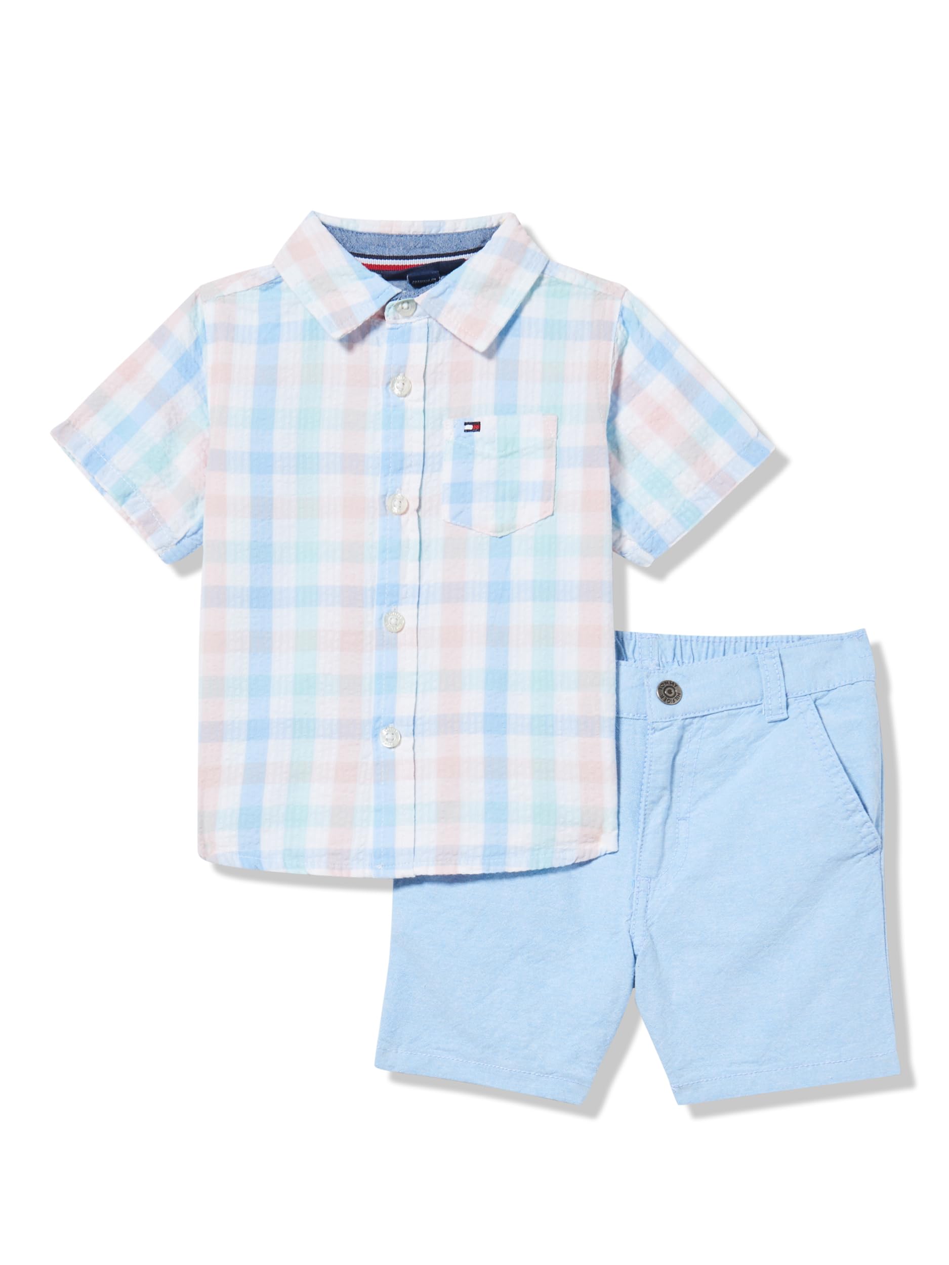 Tommy Hilfigerboys 2pc Shirt Short Set