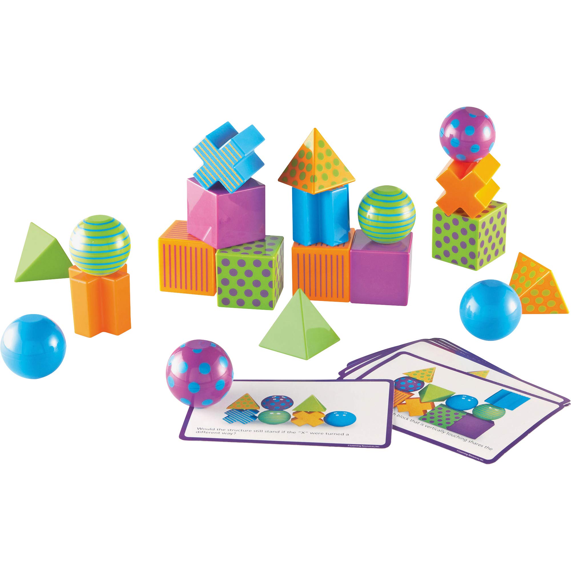 Learning Resources Mental Blox Critical Thinking Activity Set, 20pkg (LRNLER9280) - Image 2