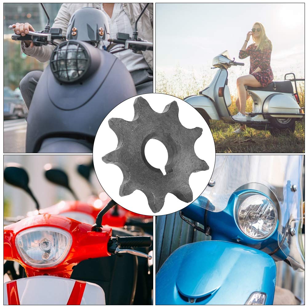 Jeu De 4 Pignons Moteur 9 Dents Pour Chaîne De Vélo - Compatible Z3 - Neuf