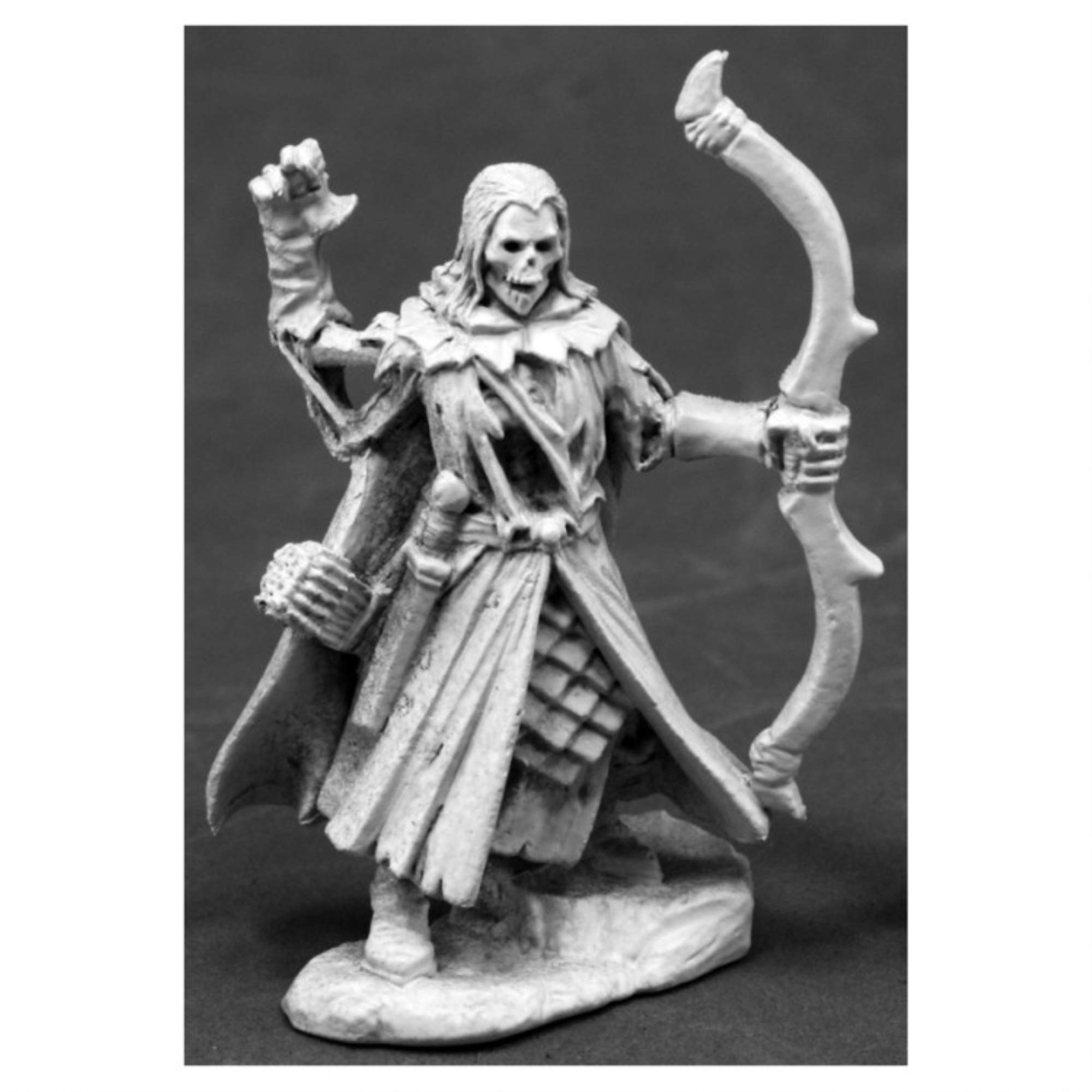 Reaper Miniatures Skeletal Elf #03816 – Unpainted 25mm Metal Fantasy Figure (Dark Heaven Legends)