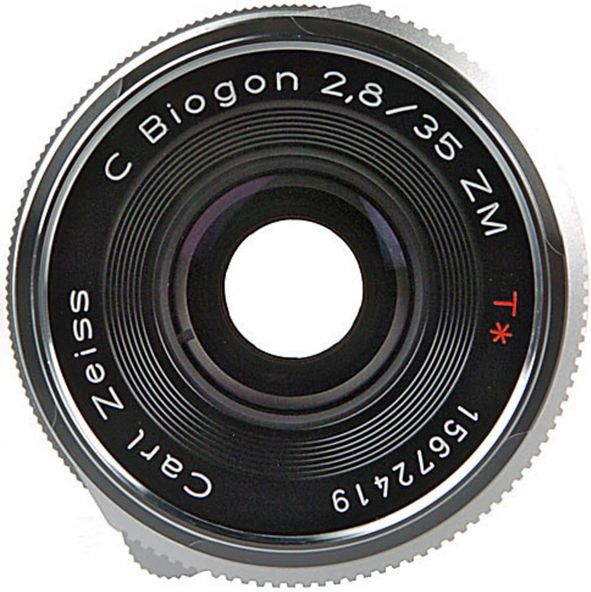 ZEISS Ikon C Biogon T* ZM 2.8/35 Wide-Angle Camera Lens for Leica M-Mount Rangefinder Cameras, Silver