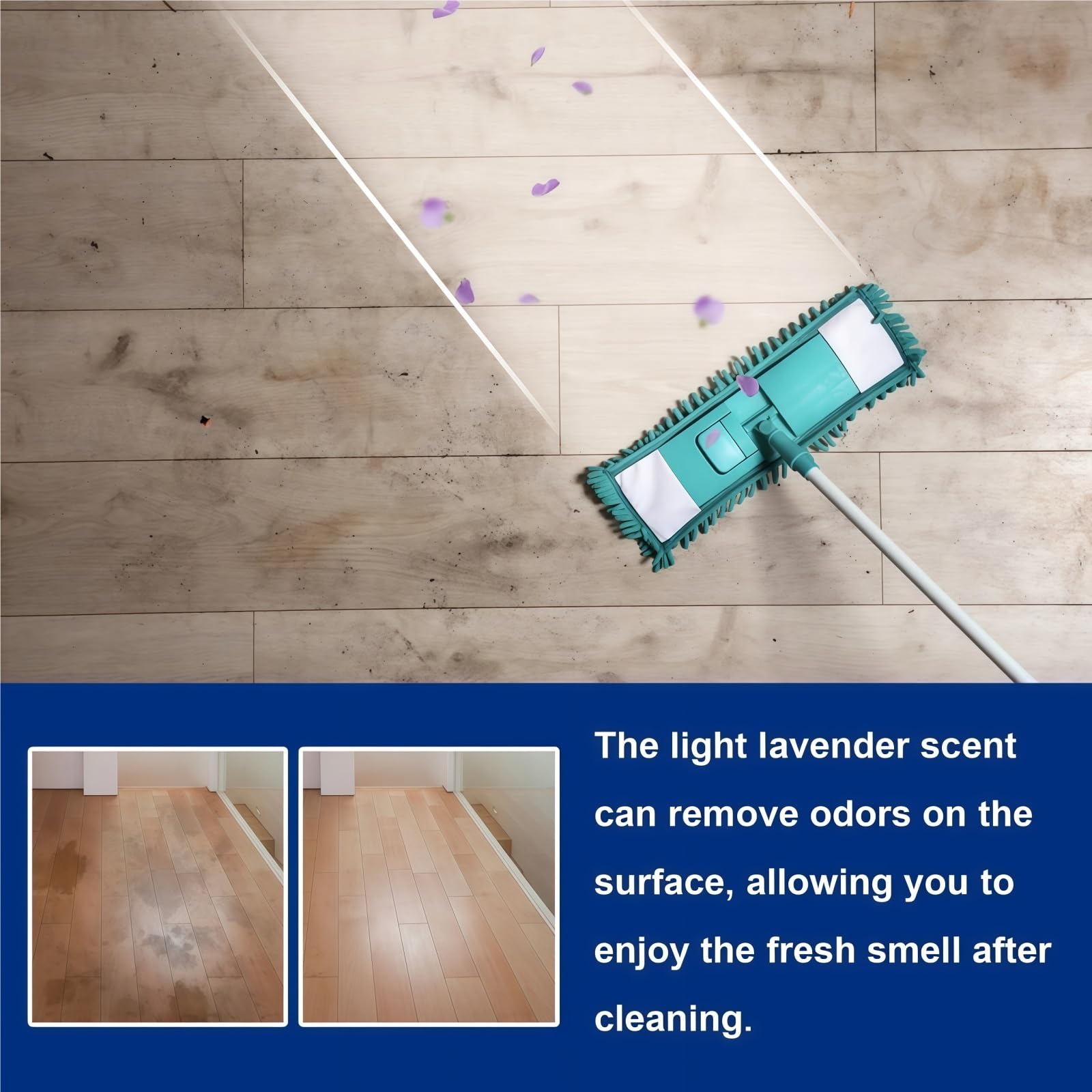 Solución Limpiadora De Pisos Con Aroma A Lavanda, 500 Ml, 16.9 Onzas Líquidas, Compatible Con Tineco IFloor 2/3 Breeze, Floor ONE S3/S5/S5 Pro 2/S6/S7 Pro. Limpieza Profunda De Múltiples Pisos Duros.(