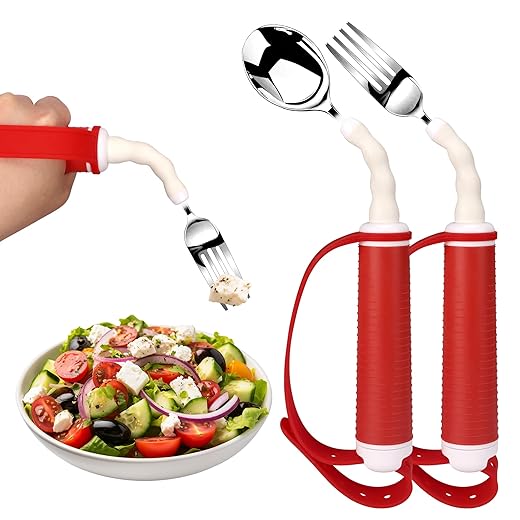 Swivel Fork Spoon for Hand Tremors
