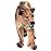 FUNSHOWCASE African Jungle Animals Walking Lioness Toy Figure Realistic Miniature Figurine Height 2.2-inch 1709