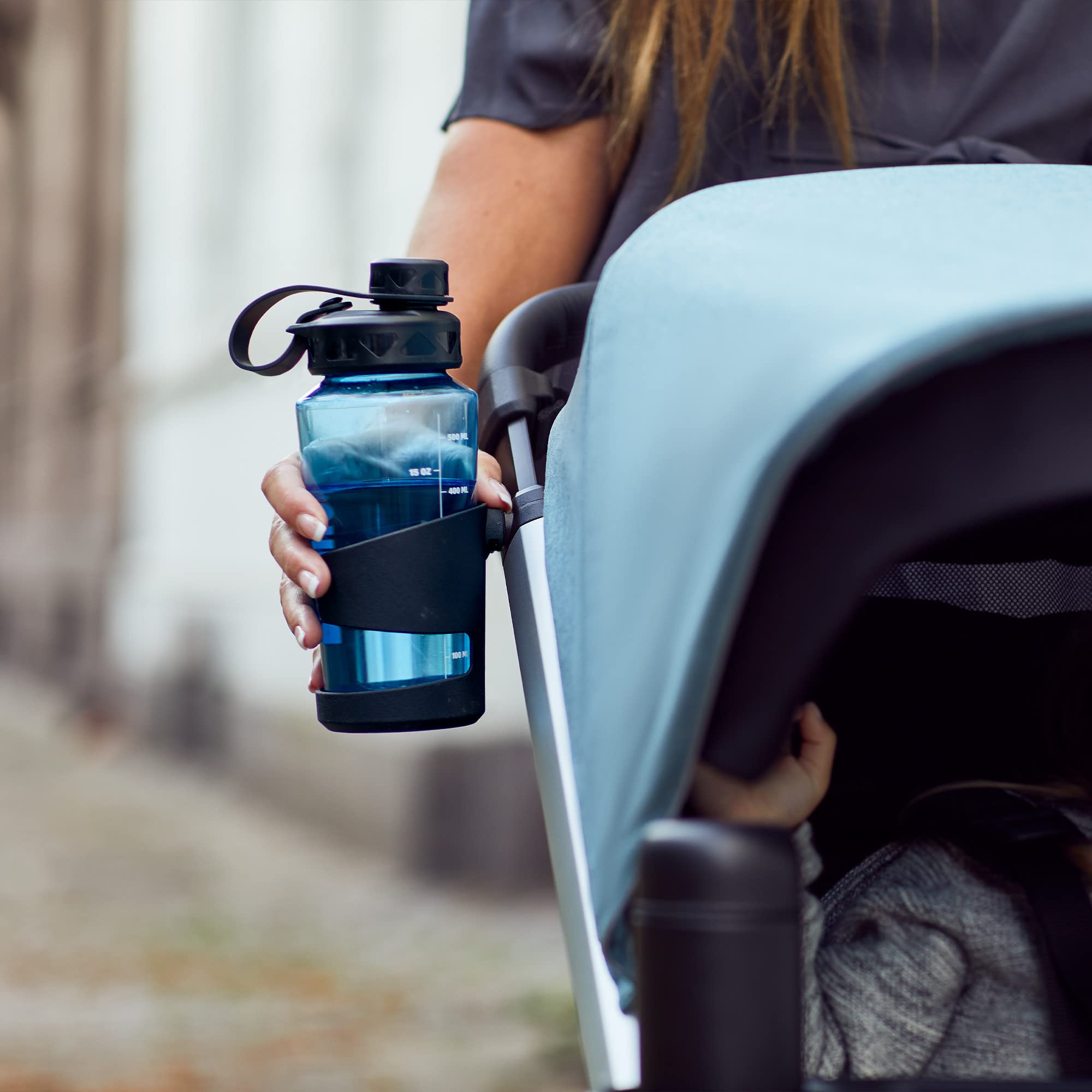Thule Stroller Cup Holder Porte-gobelet Poussette Noir Black, One-Size