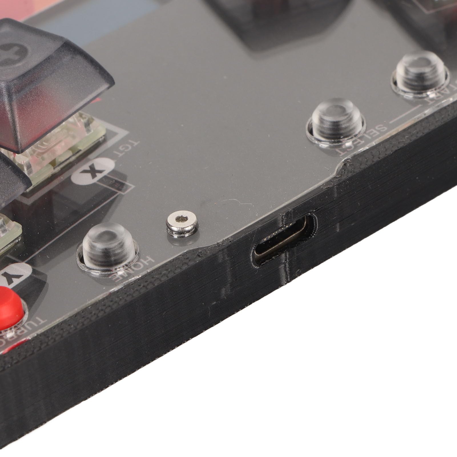Tosuny Teclado Fighting Box para Fight Stick, Botón de Interruptor Mecánico, Mini Controlador de Juego de Lucha para SOCD, Funciona con PC, SteamDeck,