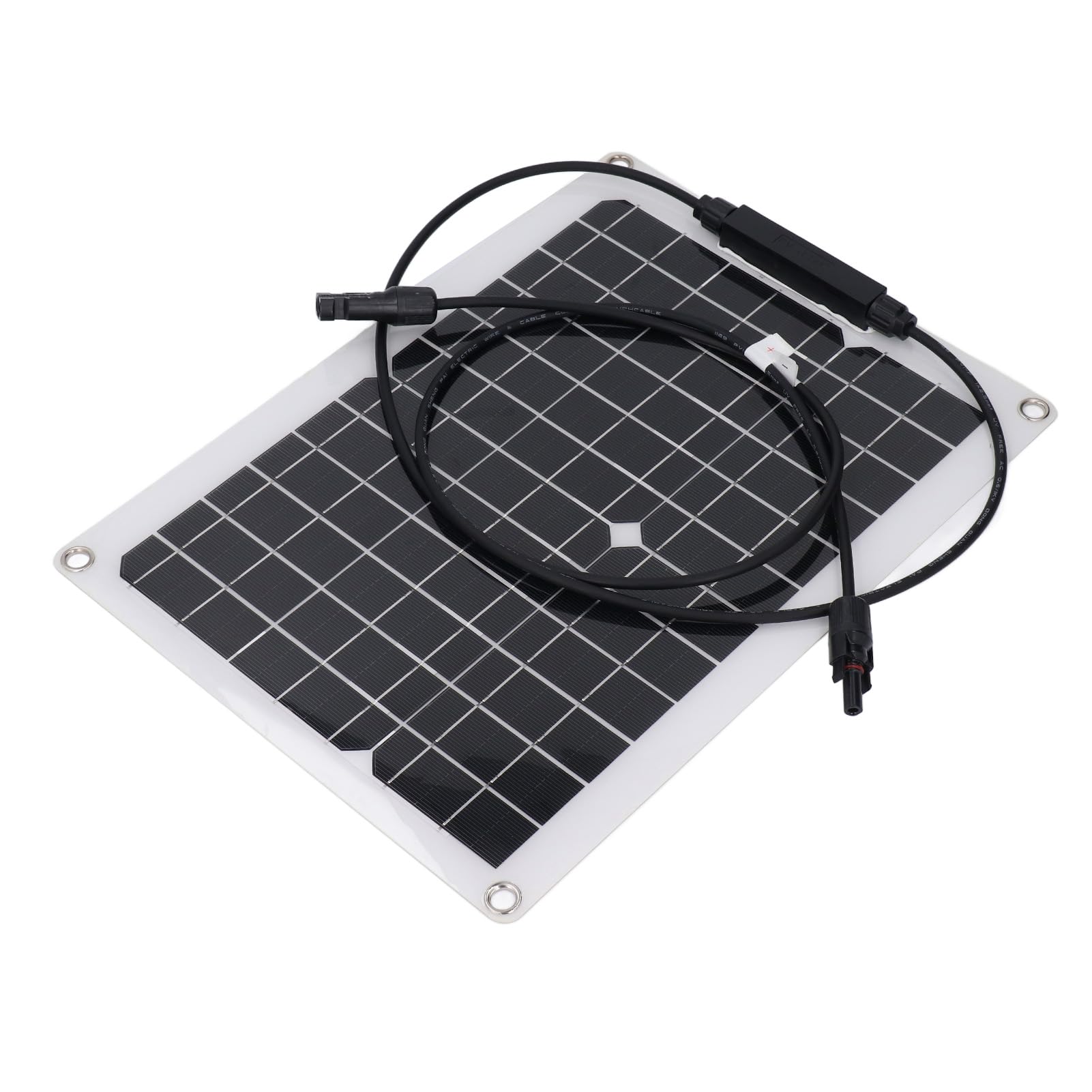 Generic Kit Flessibile per Pannello Solare Piccolo da 18 V Design Sicuro per Esigenze Elettriche in Fuori Rete Monocristallino 1 unità