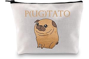 XYANFA Pug Makeup Bag: A Pug-tastic Gift for Pug Lovers