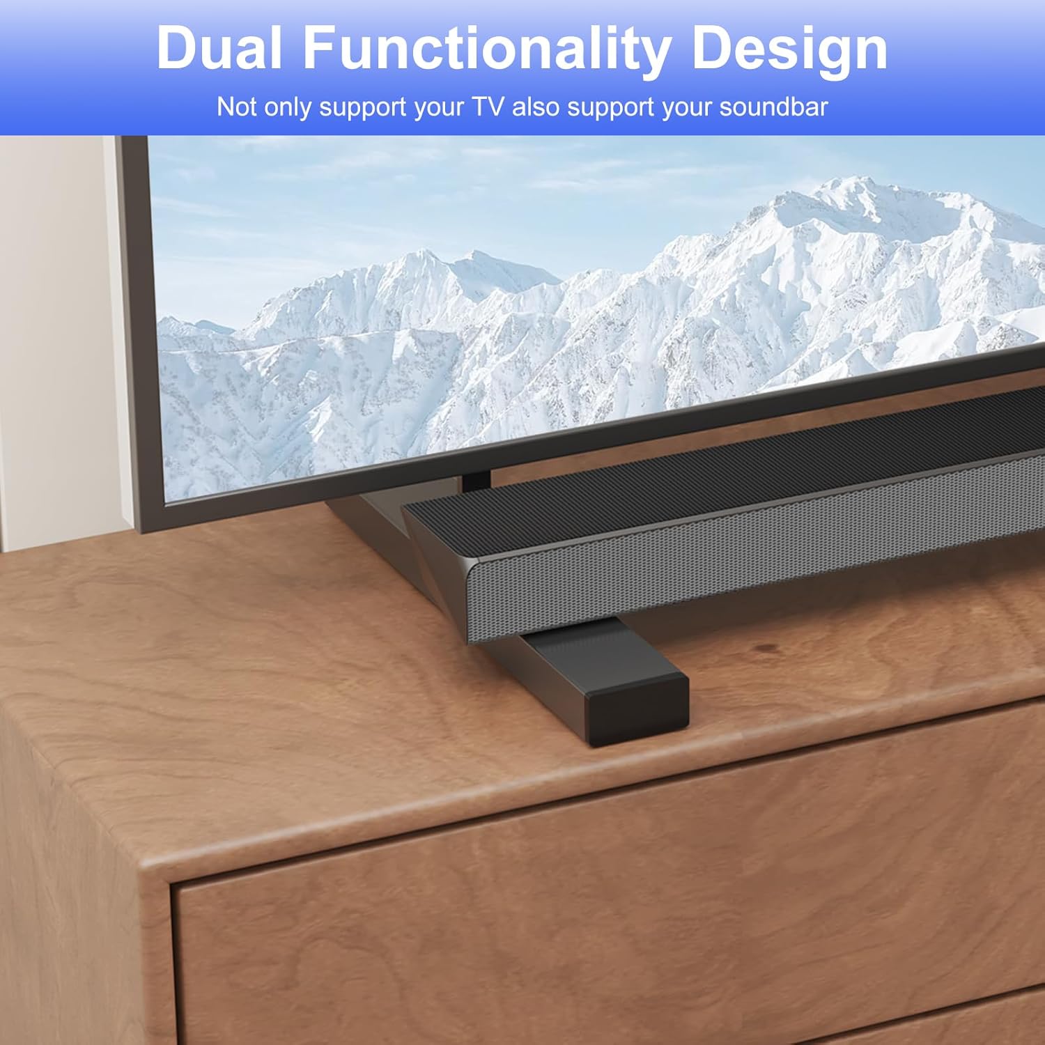 Metal TV Legs Only for Vizio TV Stand Legs M55Q7-J01 M58Q7-J01, Not for All, for Vizio TV Replacement Legs We Listed wr Screws Set, Easy to Install