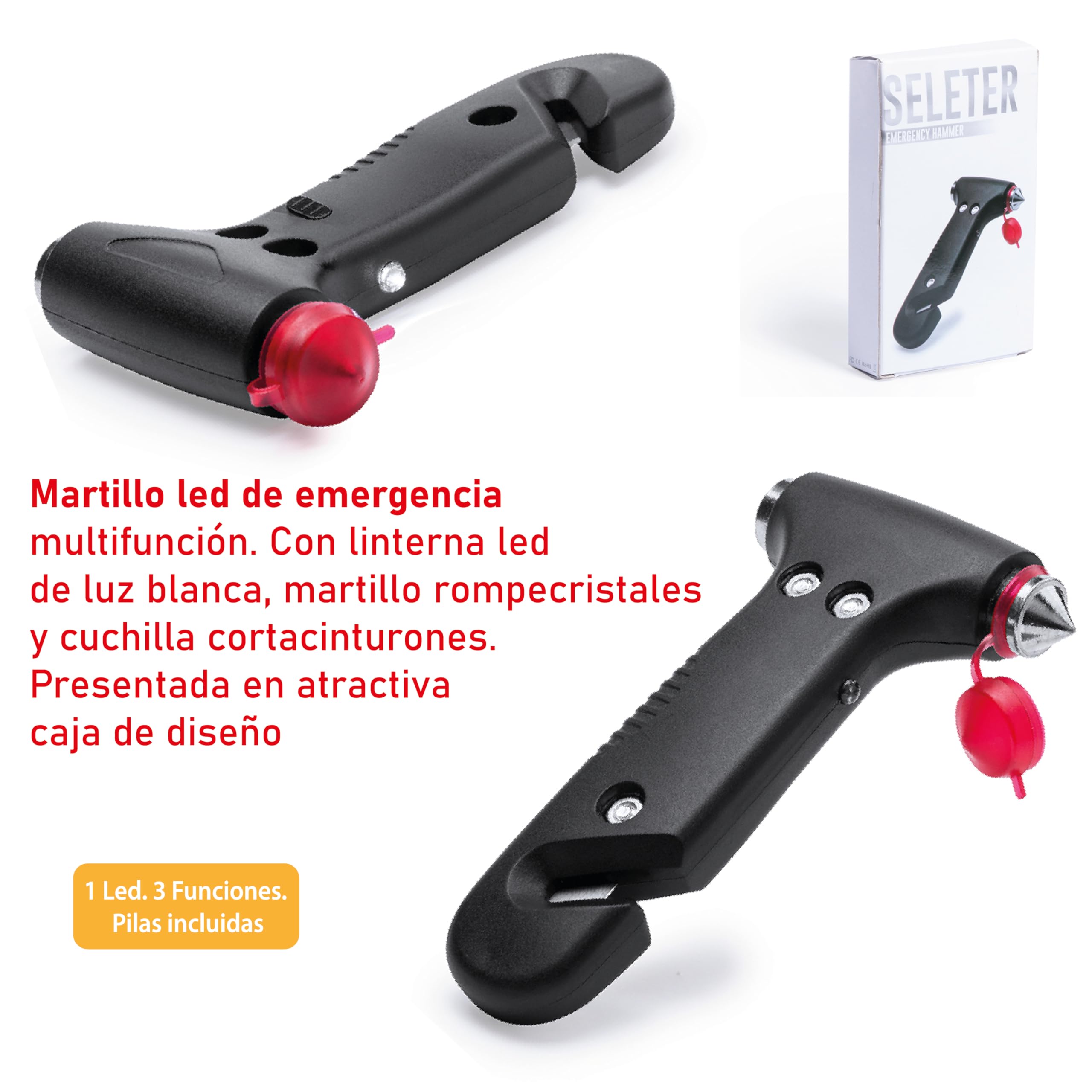 Luz Emergencia Coche Homologado DGT, con SIM y Datos Pagados hasta 2038, Baliza v16 Homologada dgt con Geolocalizador, Obligatoria enero 2026, Luz v16 con Geolocalización 3.0, Aprobada por DGT