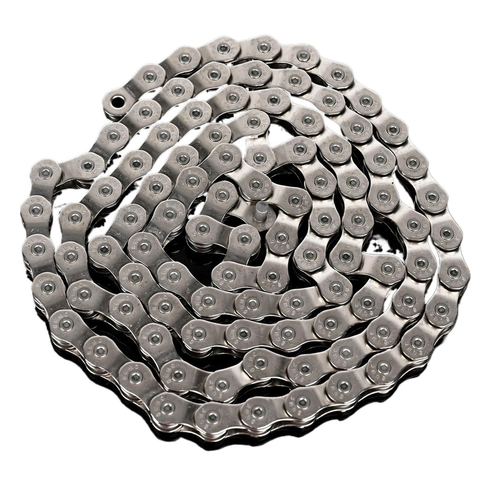 Compatible con cadena de bicicleta Sumeng Speed, Compatible todoterreno, hebilla liberación rápida tensor extractor cadena(Silver)